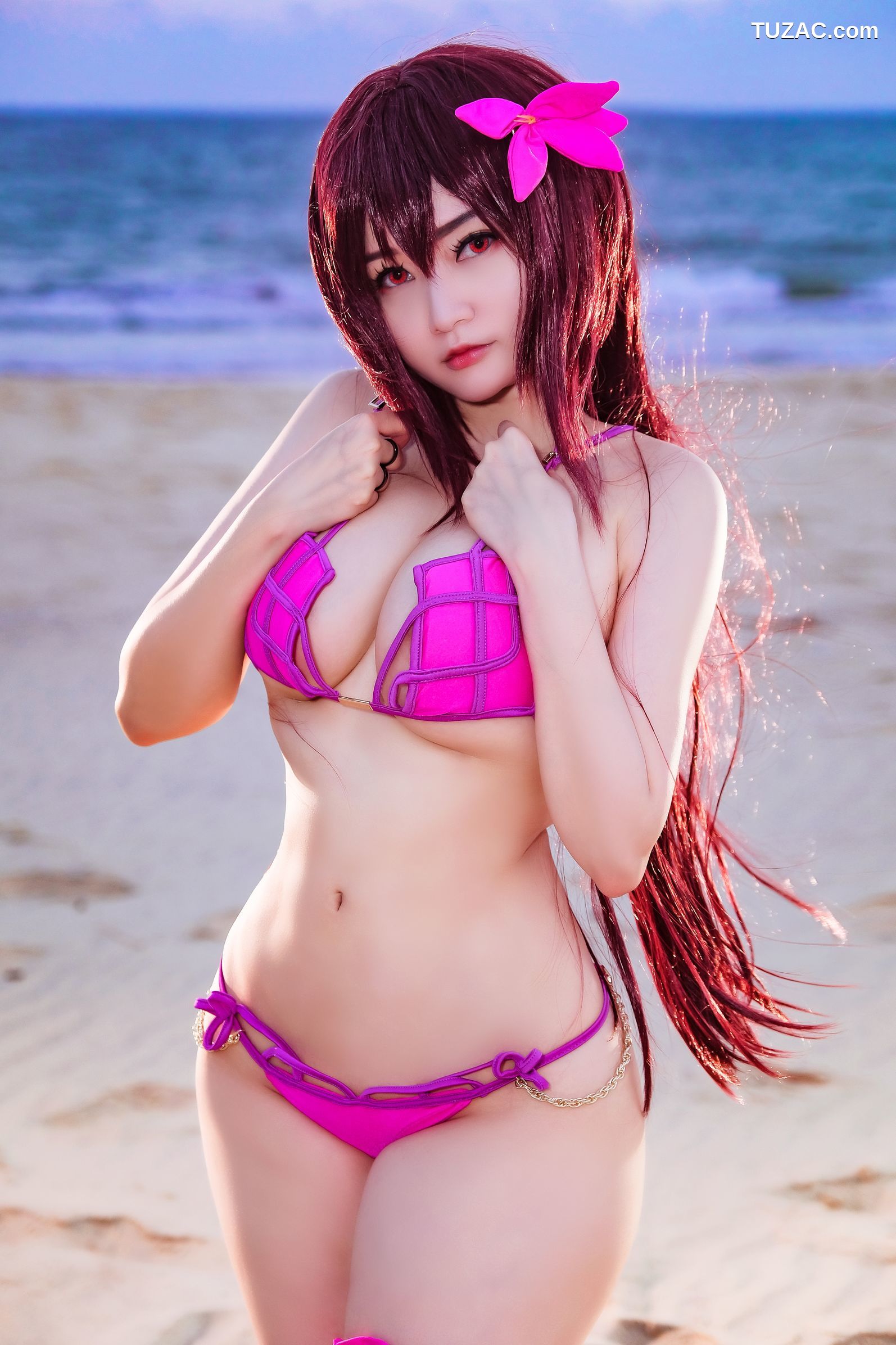 Potato-Godzilla-Scathach-Swimsuit