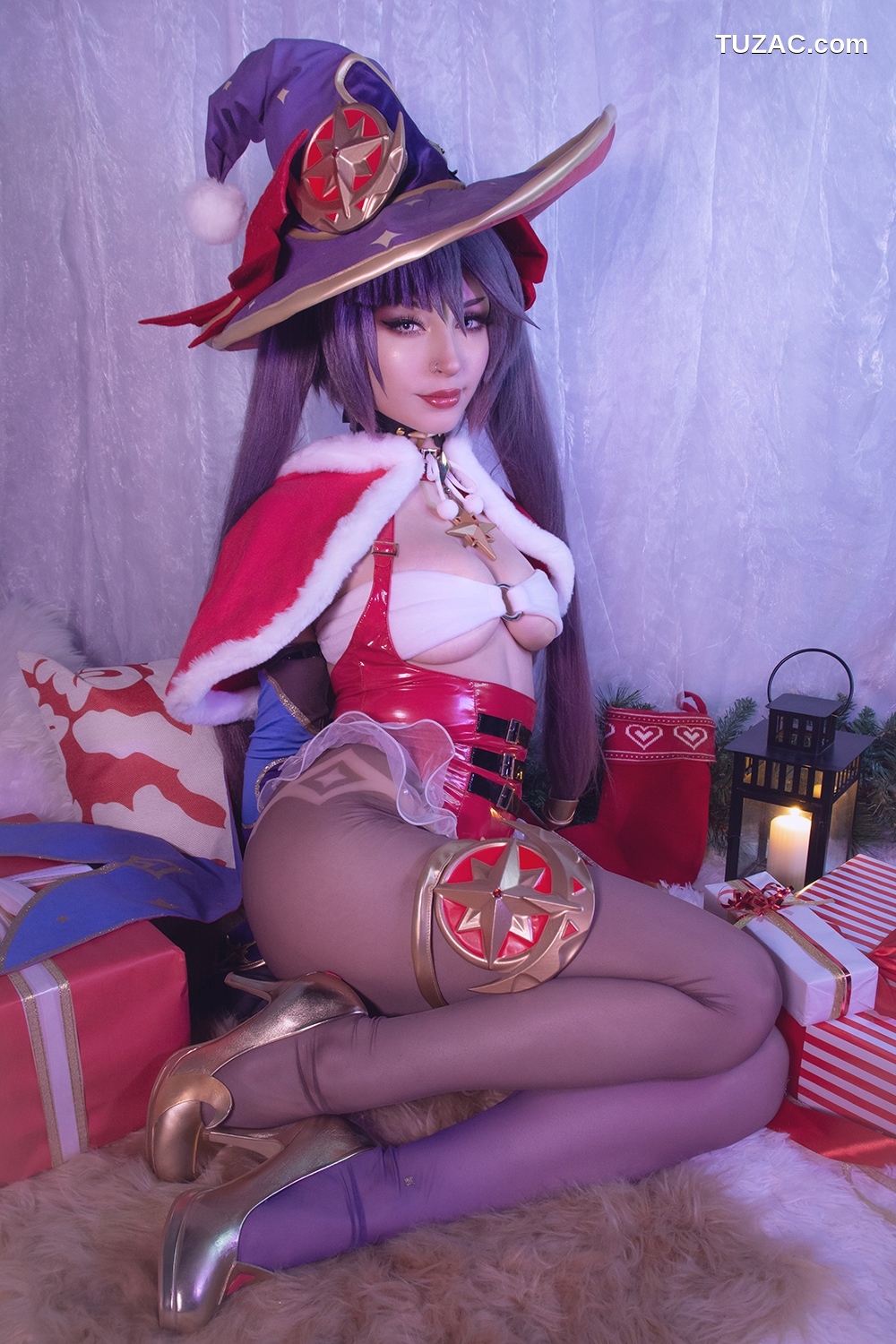 ShiroKitsune-原神-莫娜-圣诞版-Mona-Xmas