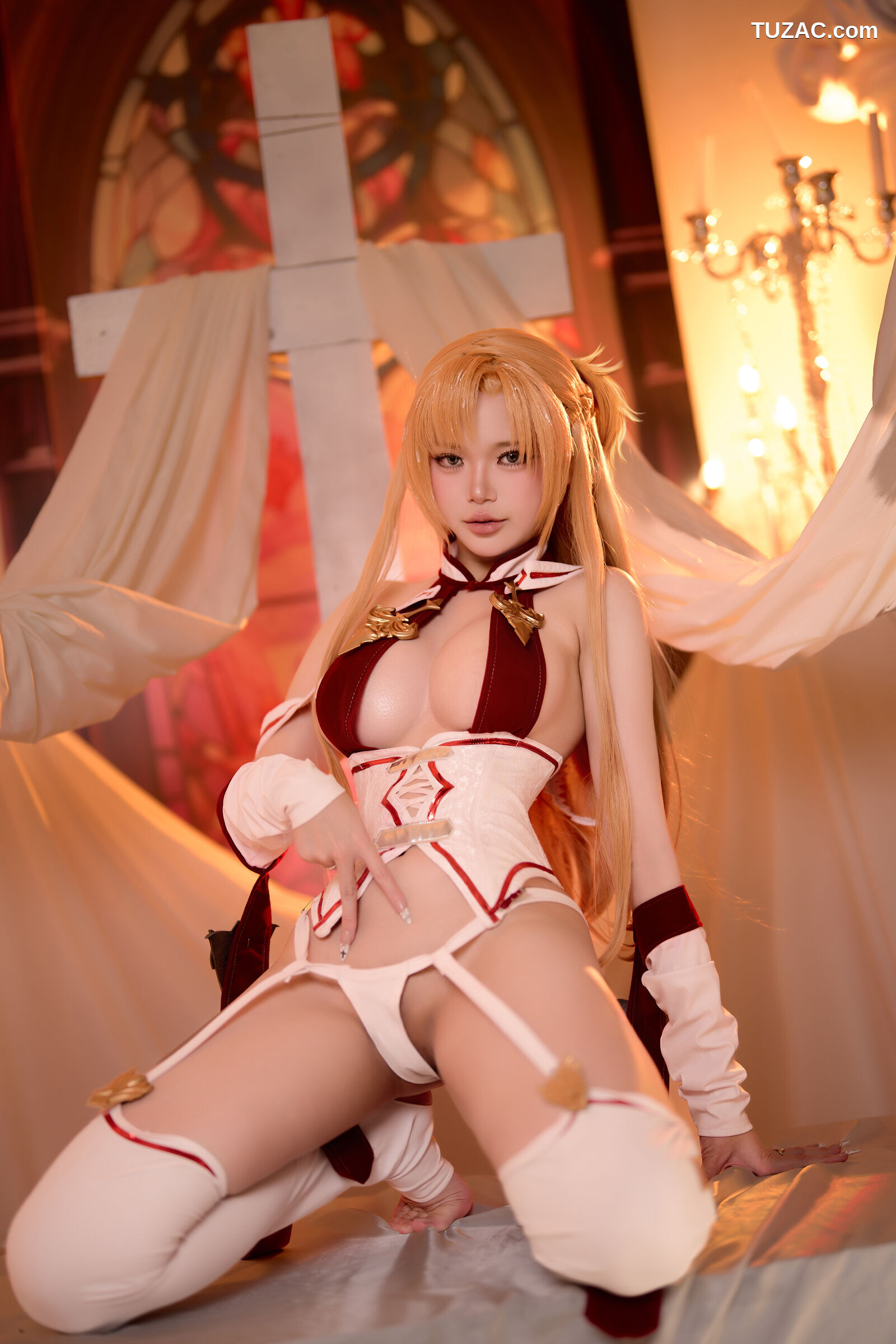 ZinieQ-刀剑神域-亚丝娜-Asuna-Yuuki-with-videos