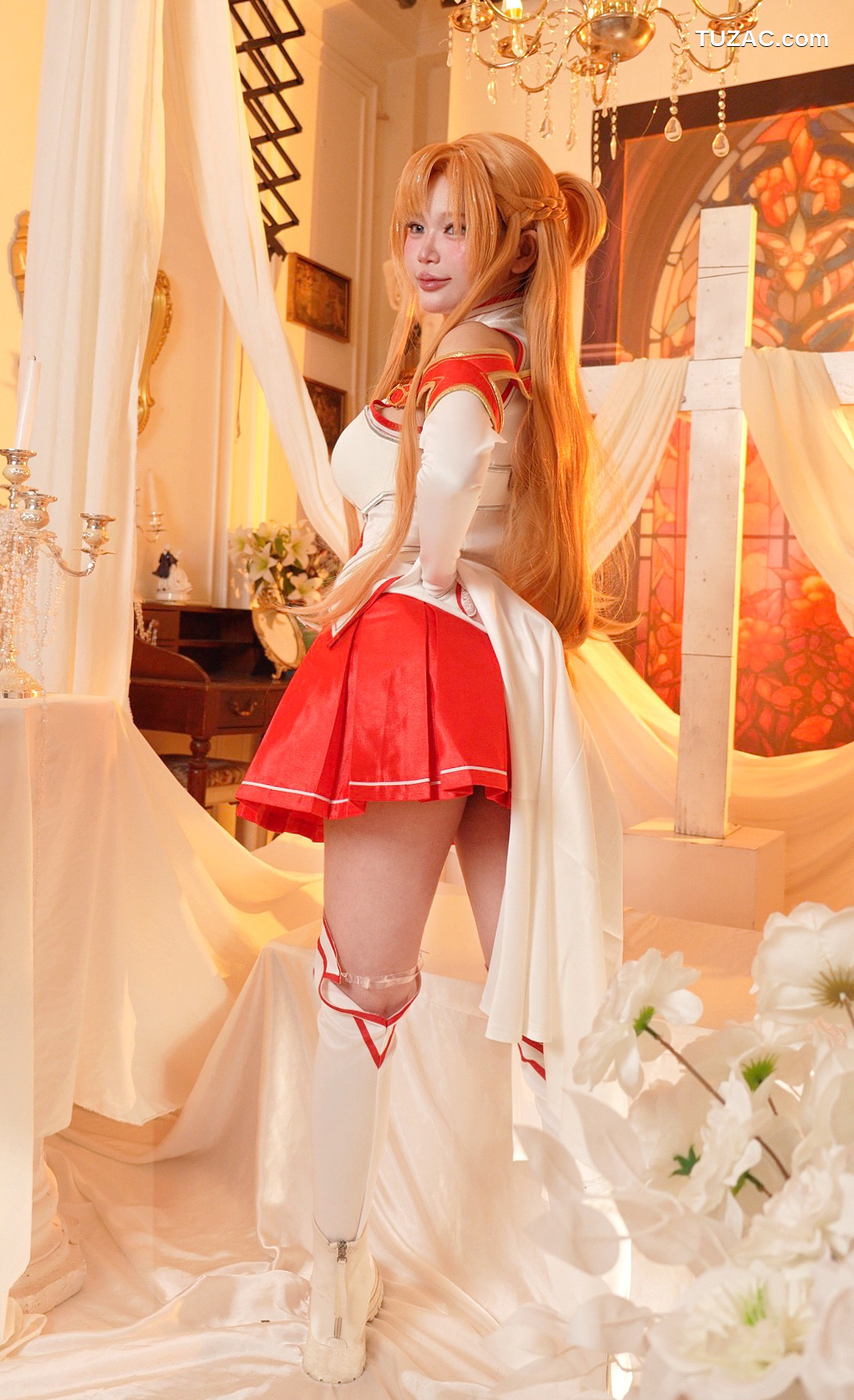 ZinieQ-刀剑神域-亚丝娜-Asuna-Yuuki-with-videos