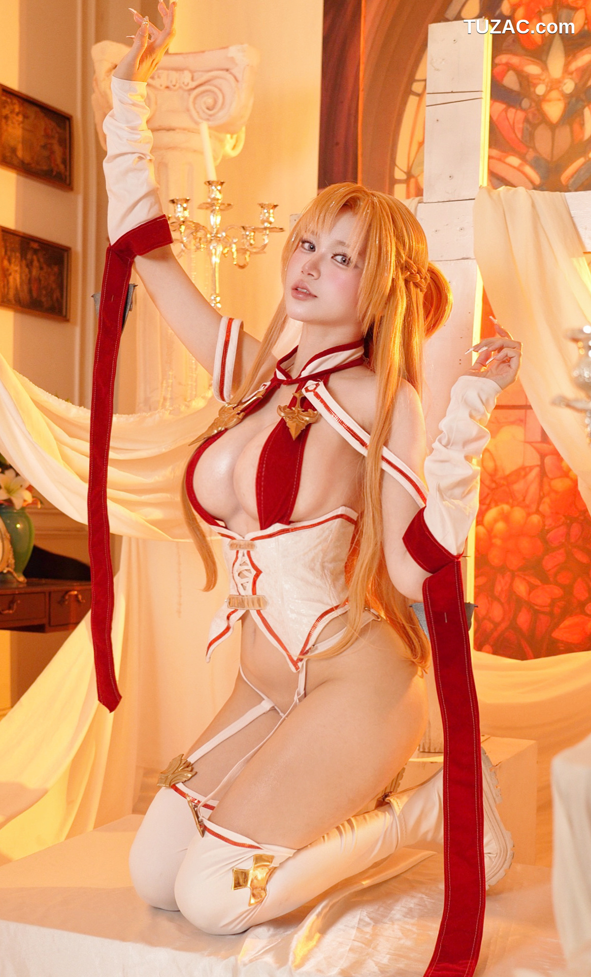 ZinieQ-刀剑神域-亚丝娜-Asuna-Yuuki-with-videos