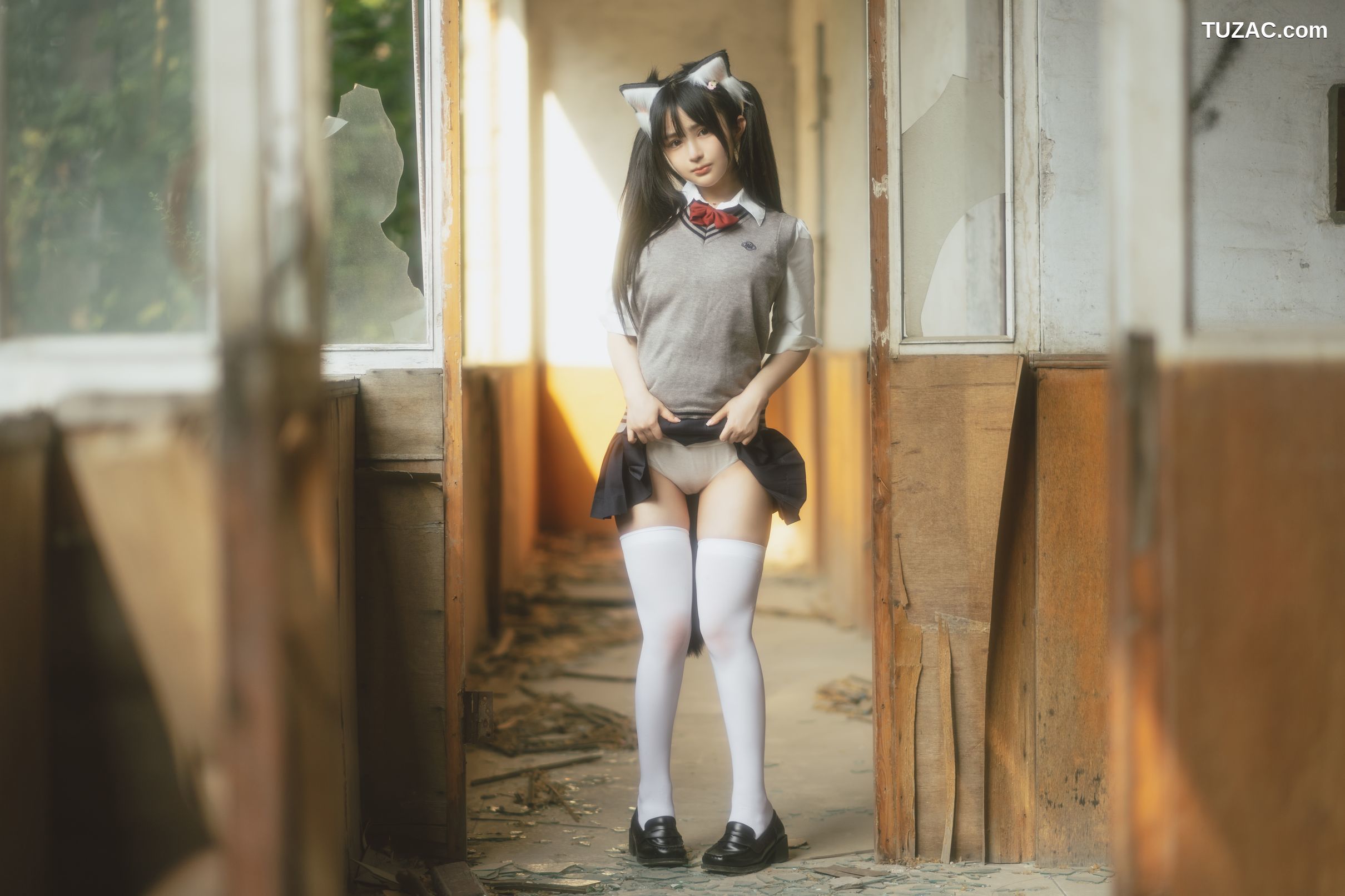 桜井宁宁-053-废墟jk