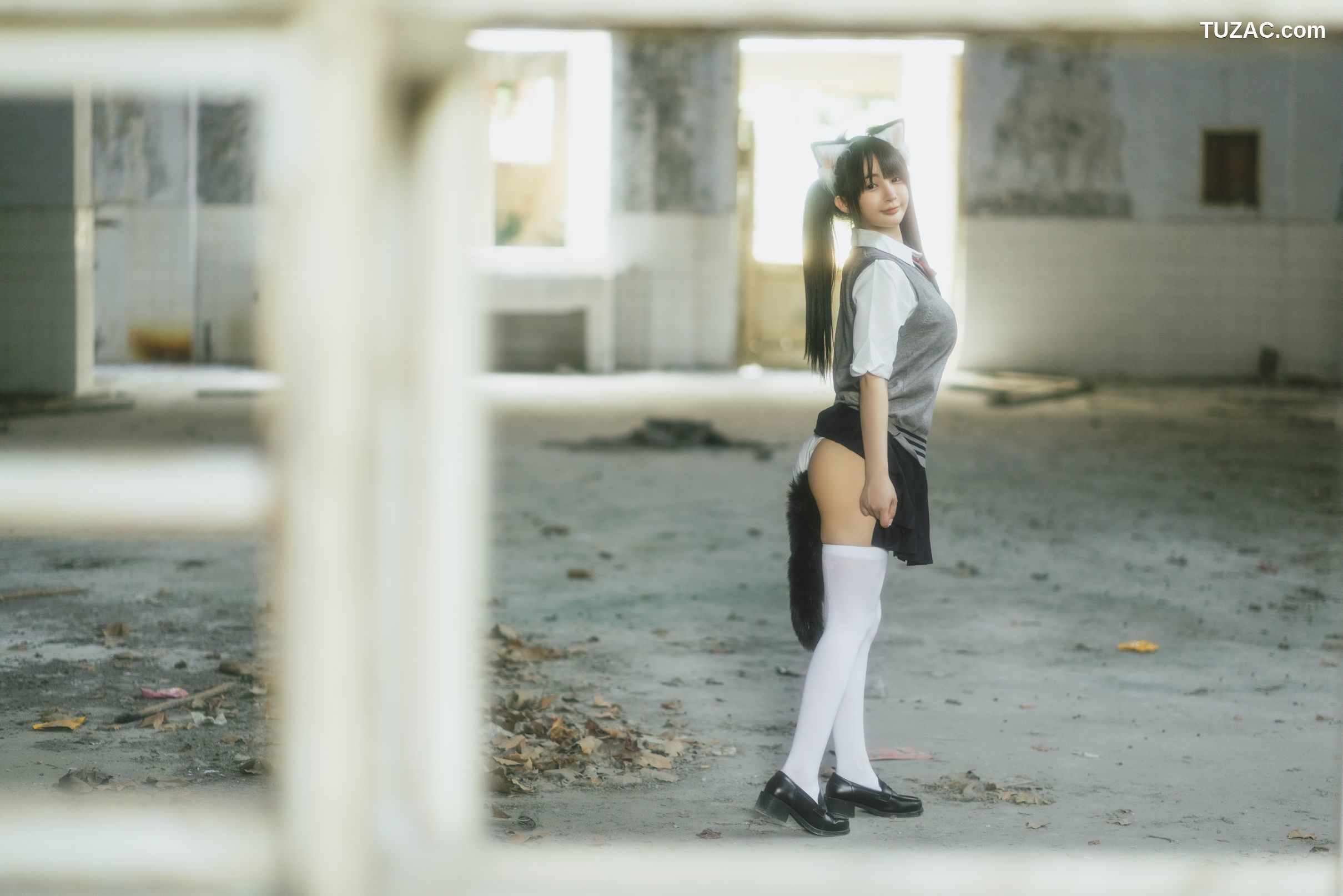 桜井宁宁-053-废墟jk