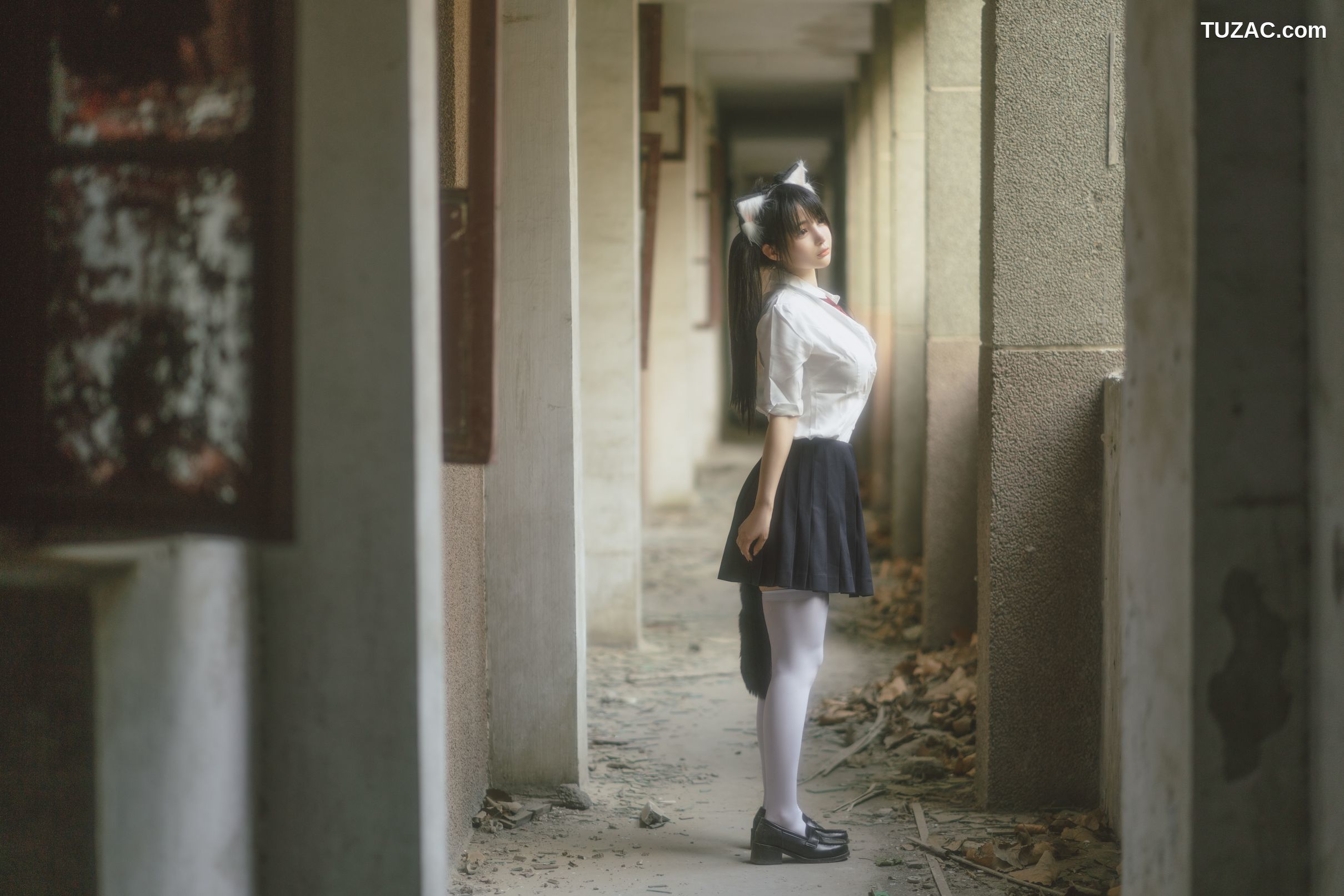 桜井宁宁-053-废墟jk