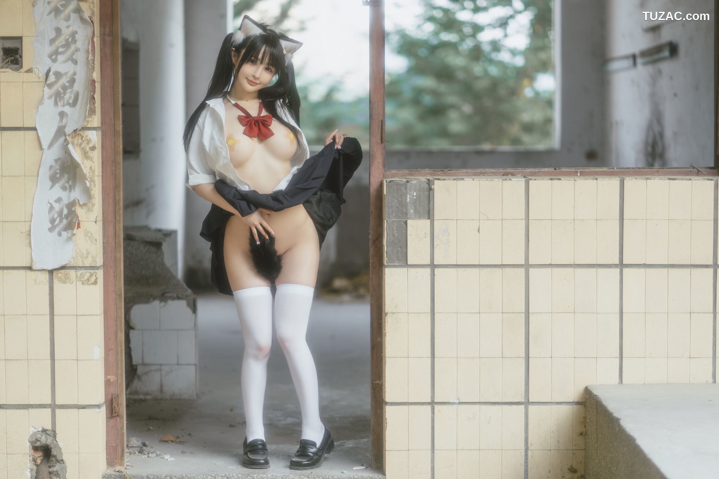 桜井宁宁-053-废墟jk