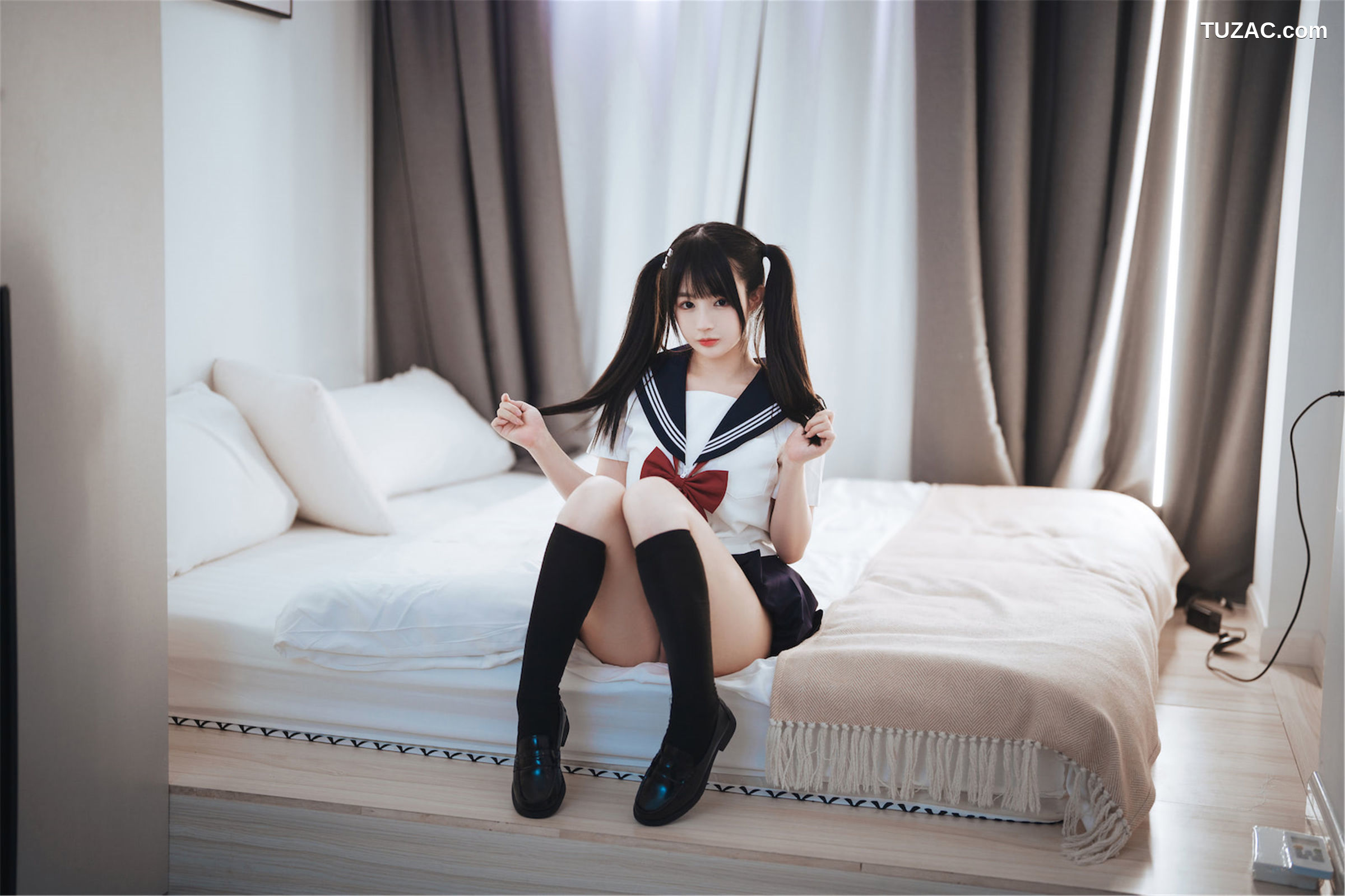 桜井宁宁-062-双马尾JK