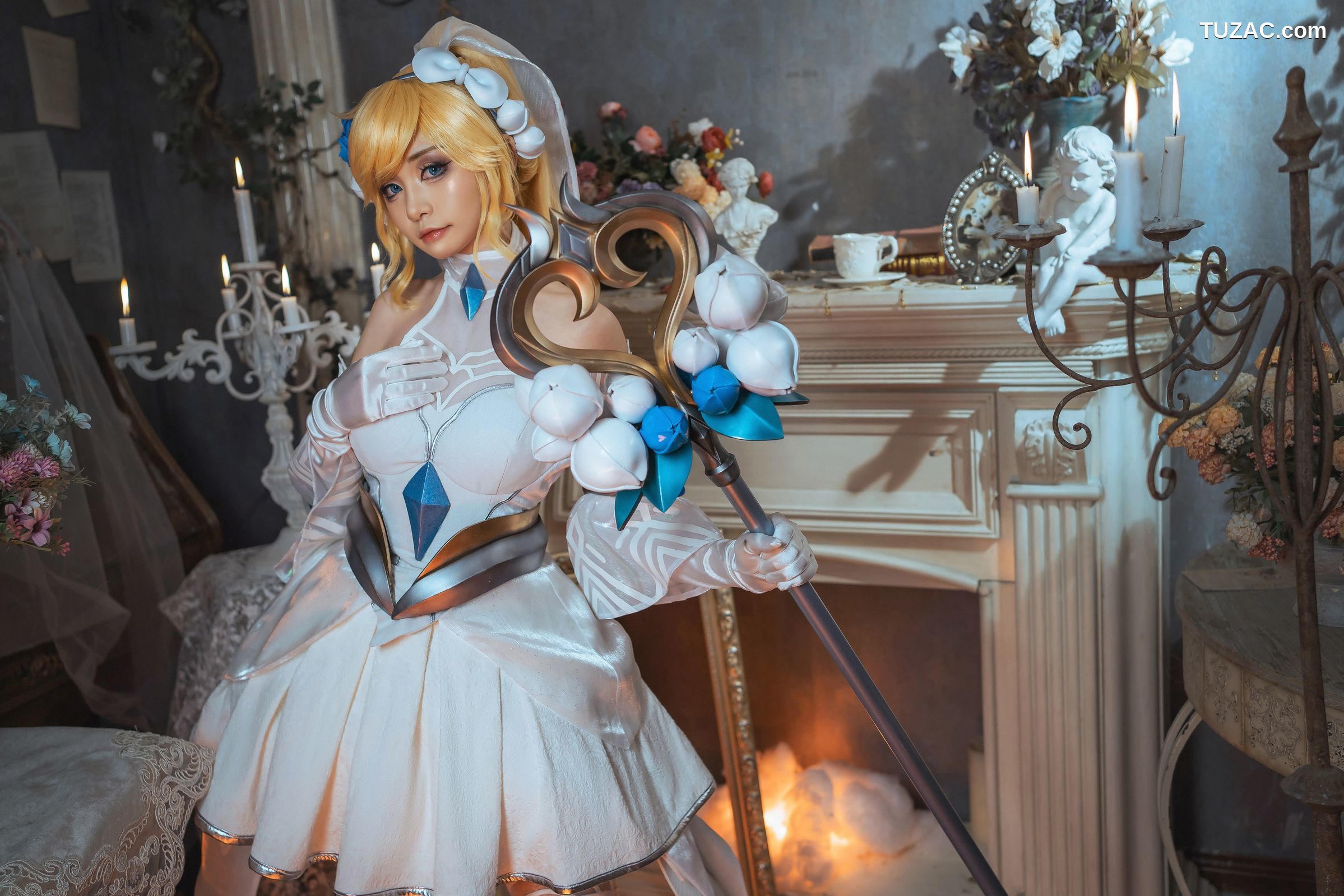 爆机少女喵小吉-水晶玫瑰