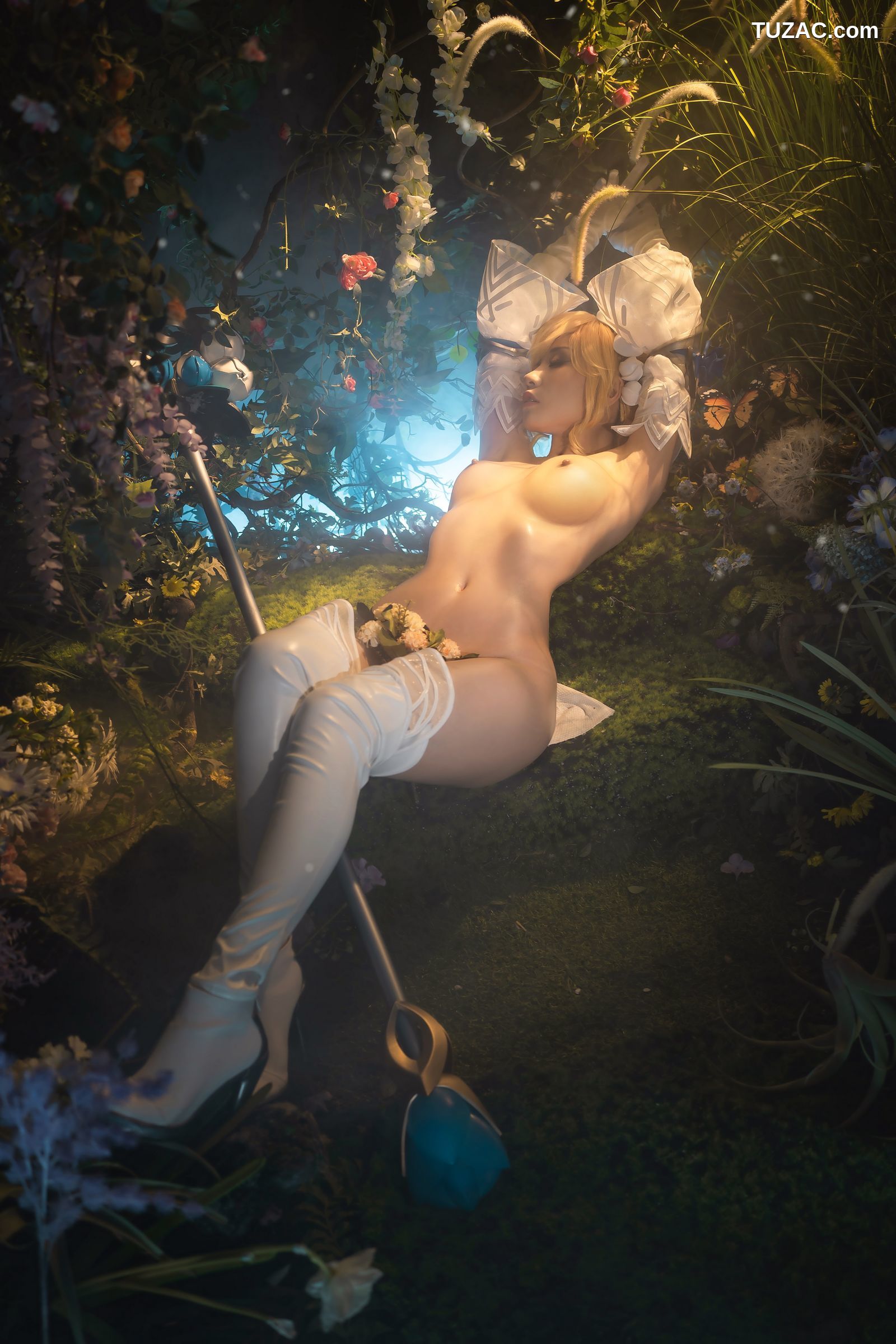 爆机少女喵小吉-水晶玫瑰