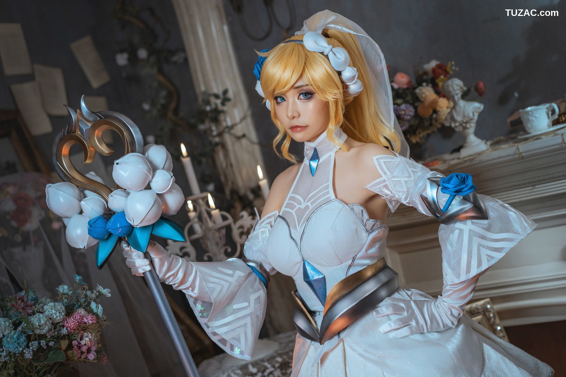 爆机少女喵小吉-水晶玫瑰