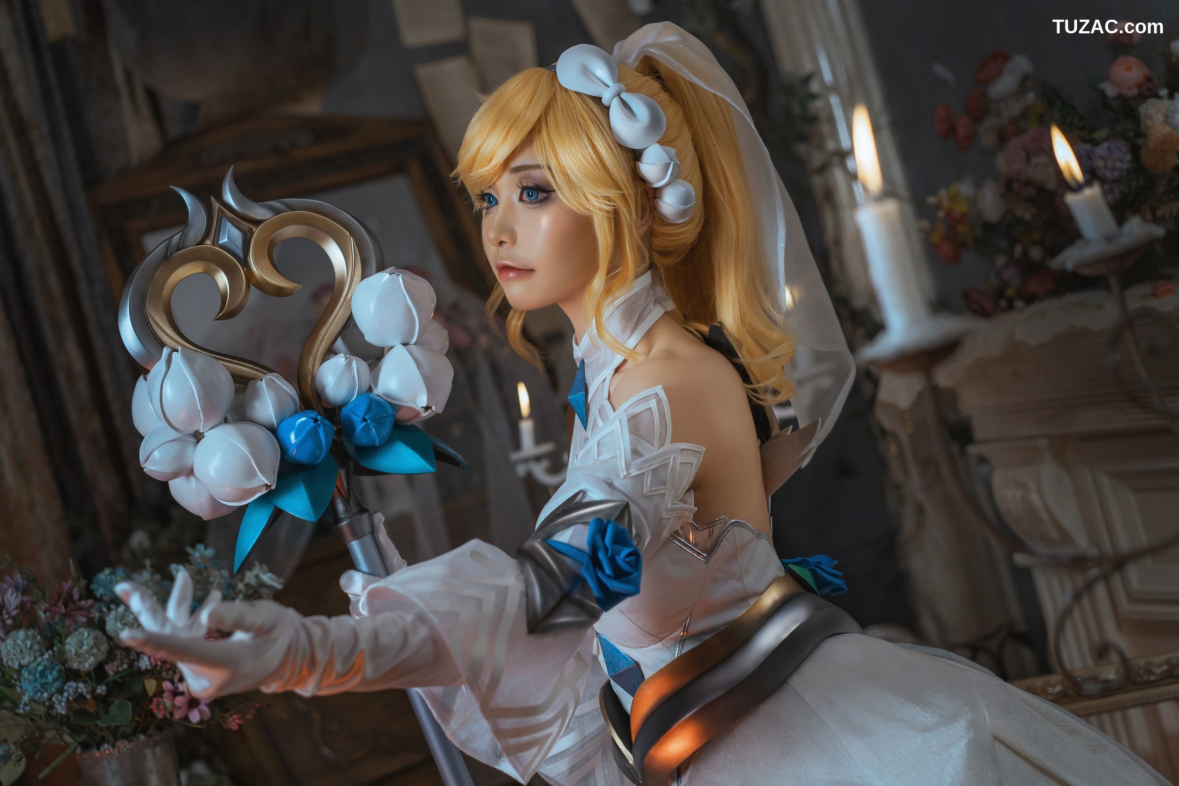 爆机少女喵小吉-水晶玫瑰