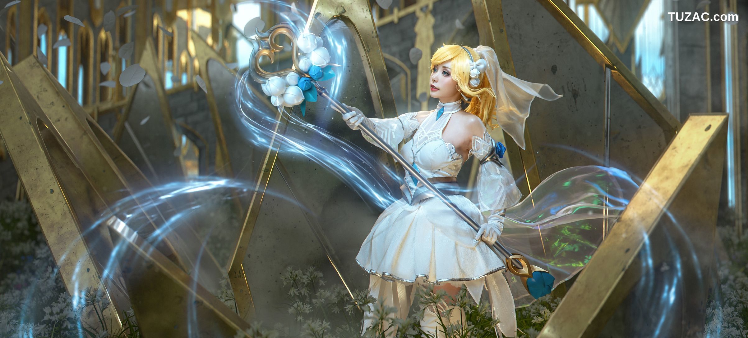 爆机少女喵小吉-水晶玫瑰