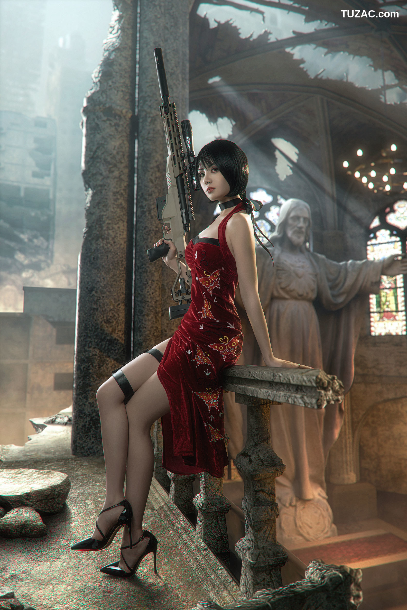 爆机少女喵小吉-生化危机-艾达王