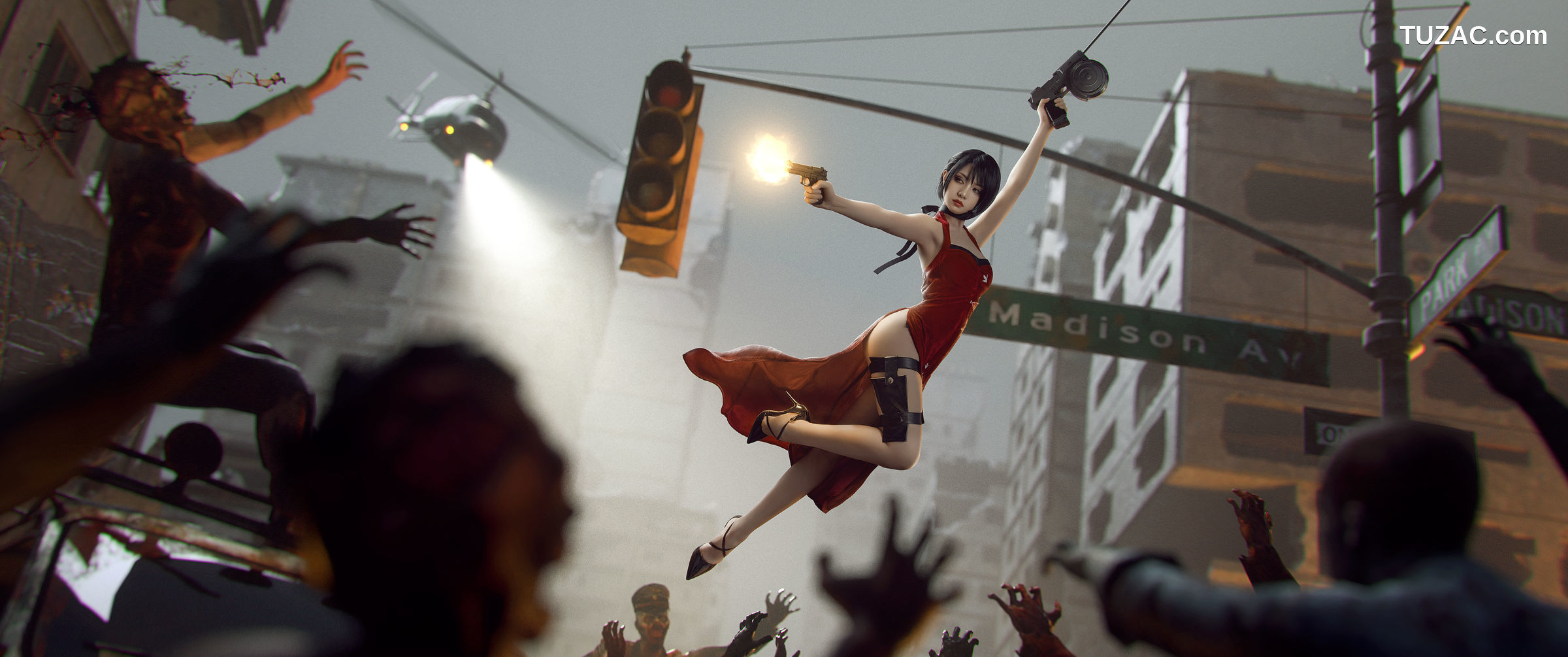 爆机少女喵小吉-生化危机-艾达王