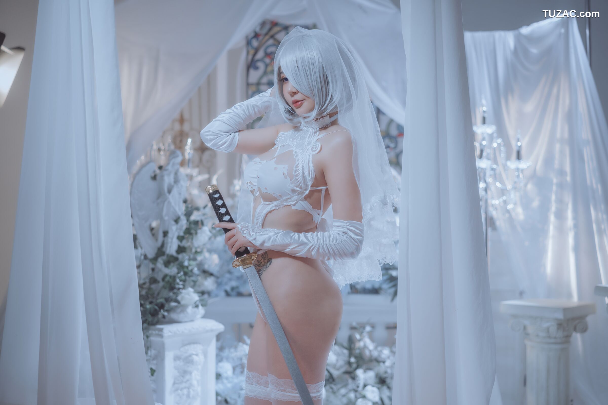 蜜蜜子Kimmie-2B-White