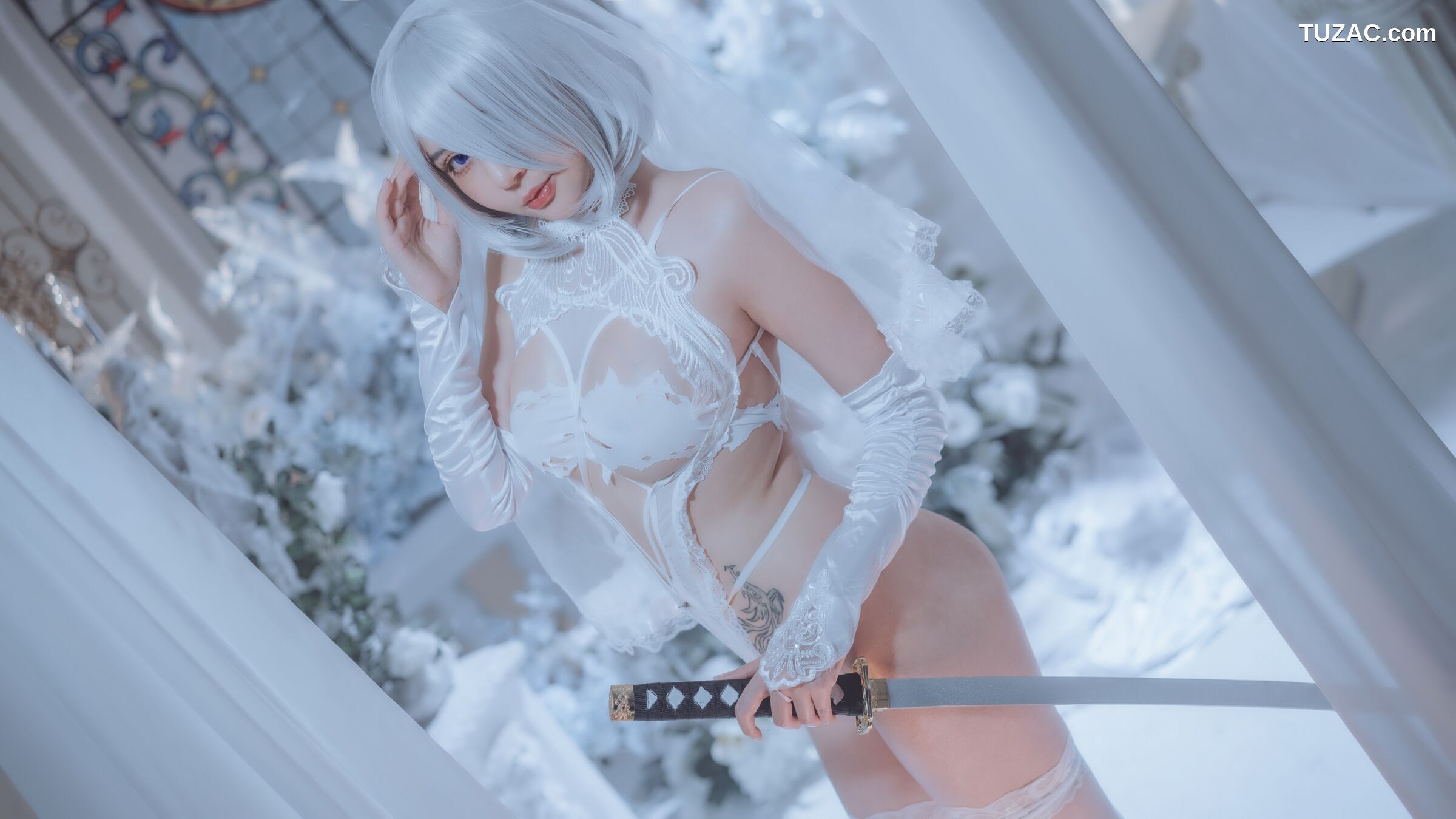蜜蜜子Kimmie-2B-White