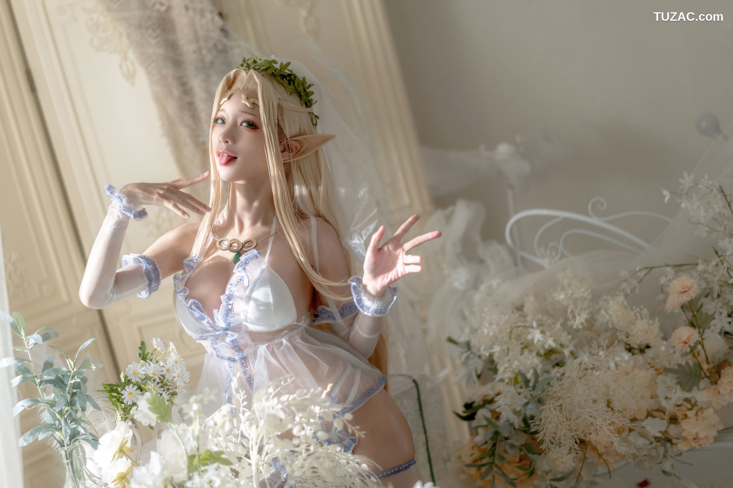 蠢沫沫-119-白精灵3套