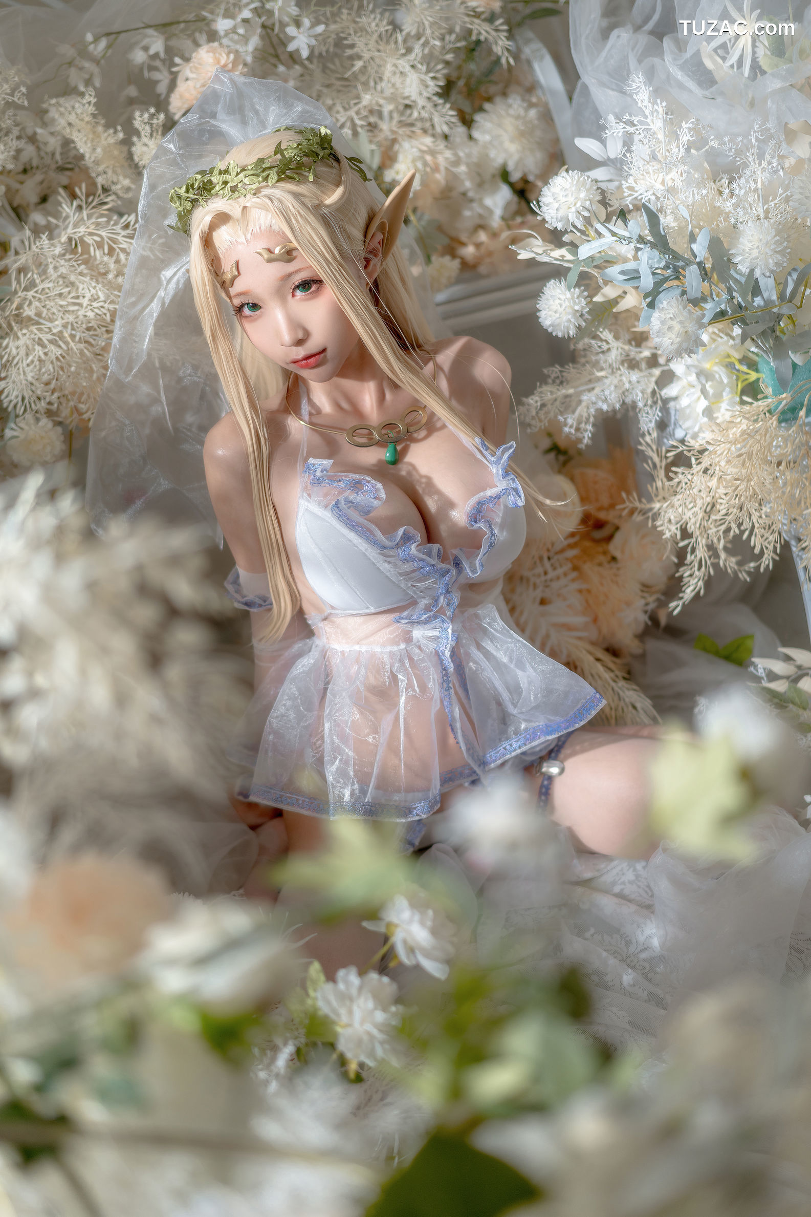 蠢沫沫-119-白精灵3套