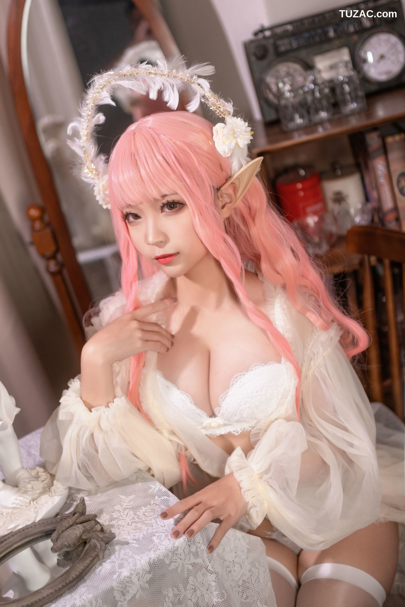 蠢沫沫-123-《尖耳国度》粉精灵