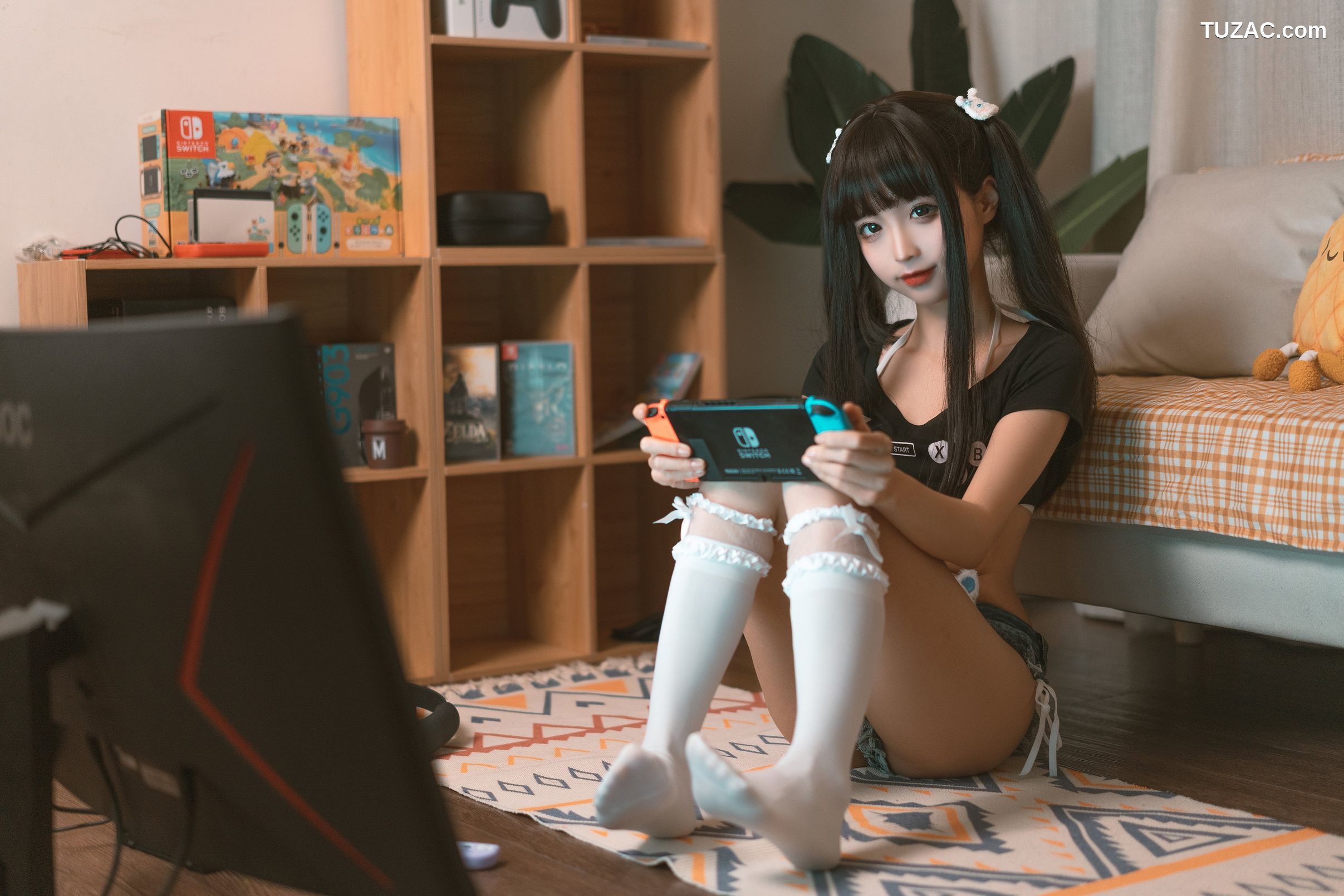 蠢沫沫-144-健身环-Gamer-Girl