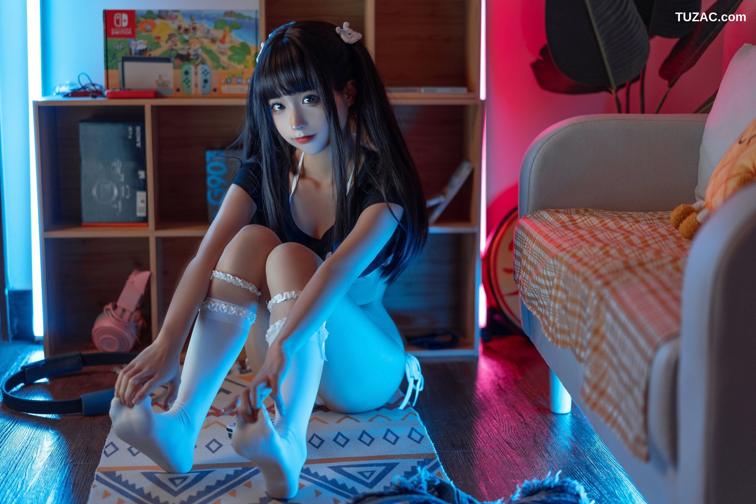 蠢沫沫-144-健身环-Gamer-Girl