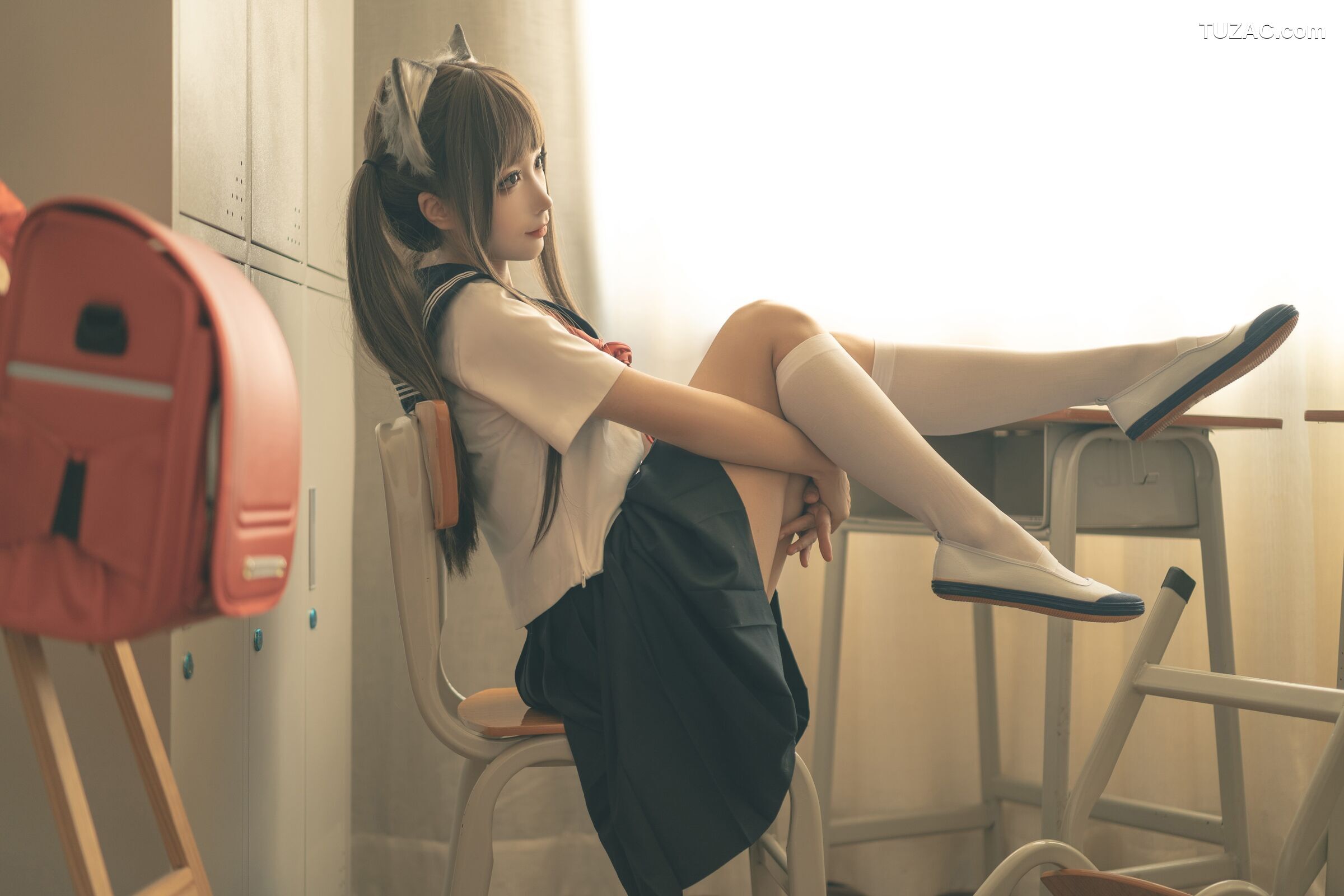 蠢沫沫-School-Kitty