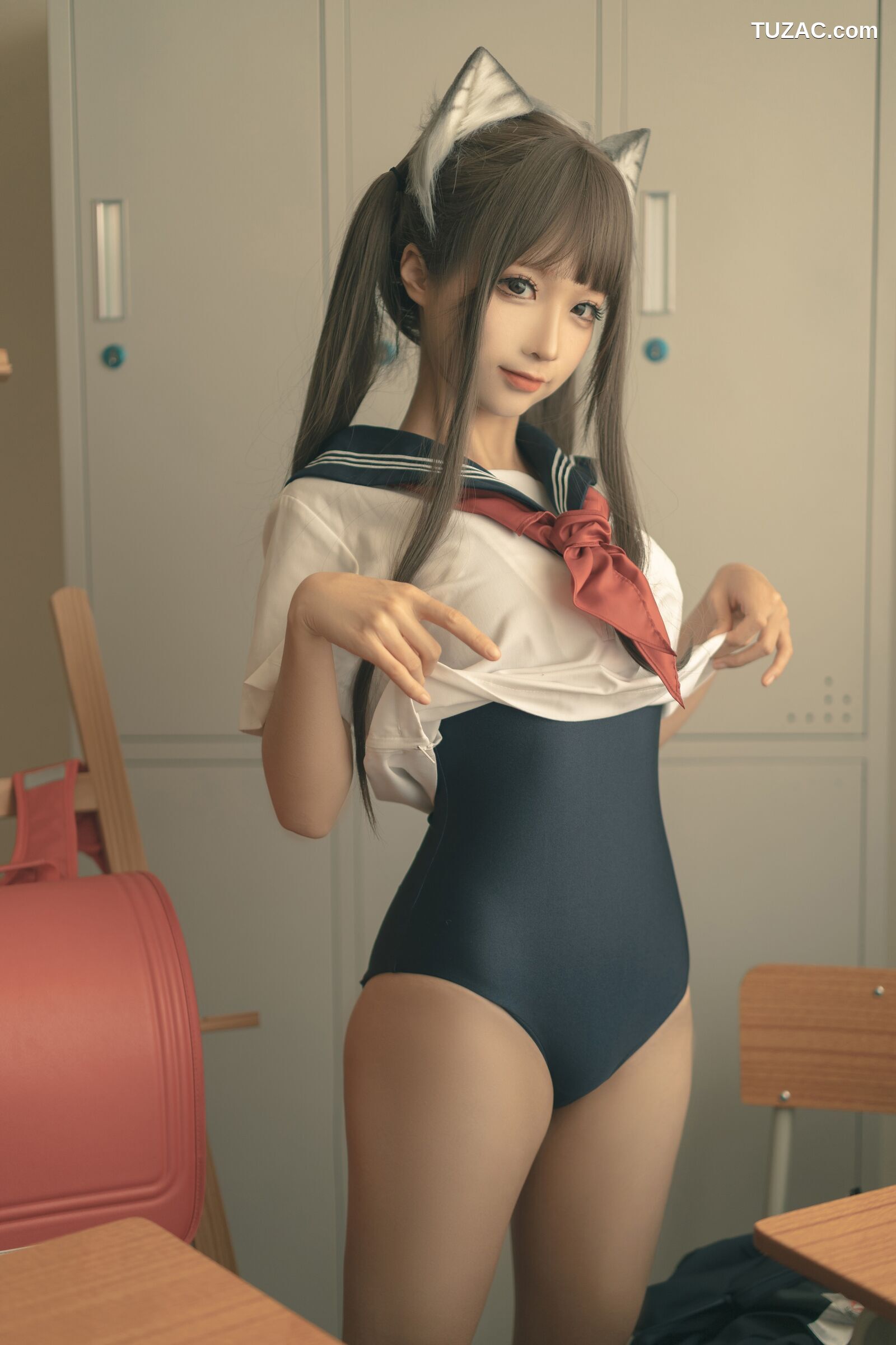 蠢沫沫-School-Kitty