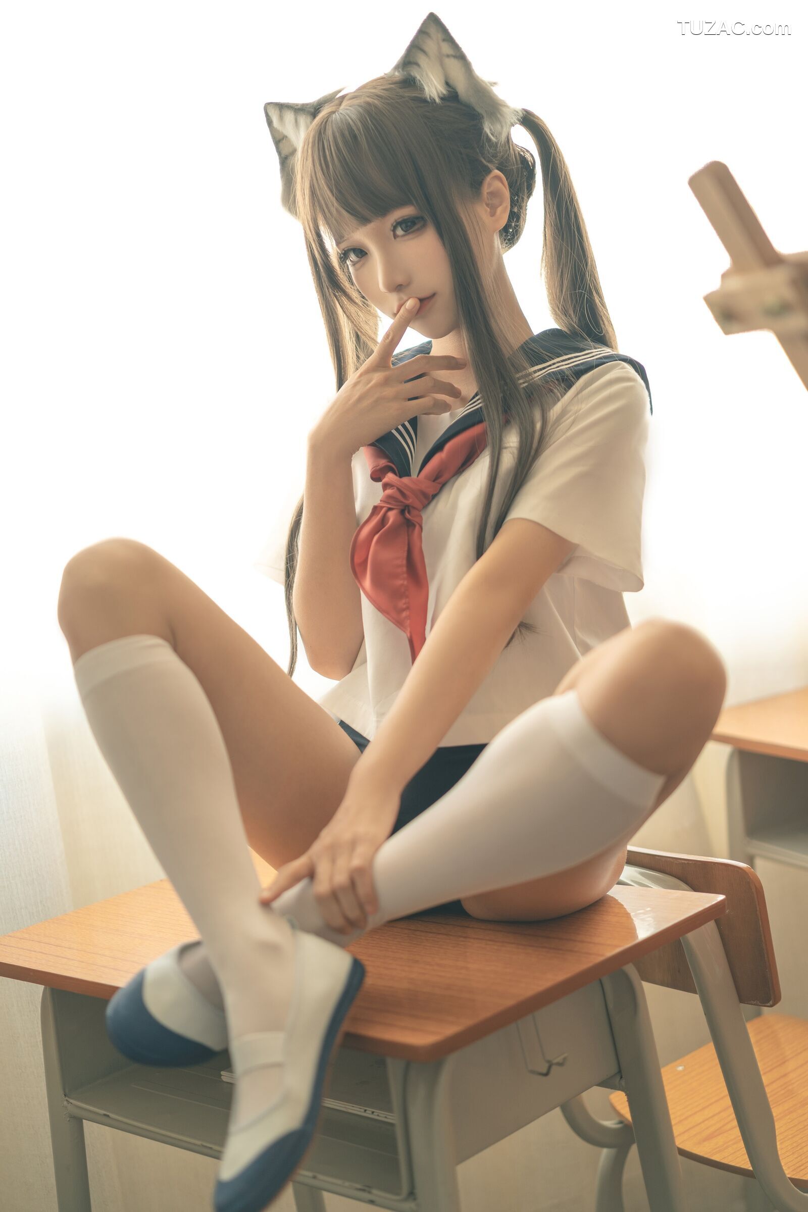 蠢沫沫-School-Kitty
