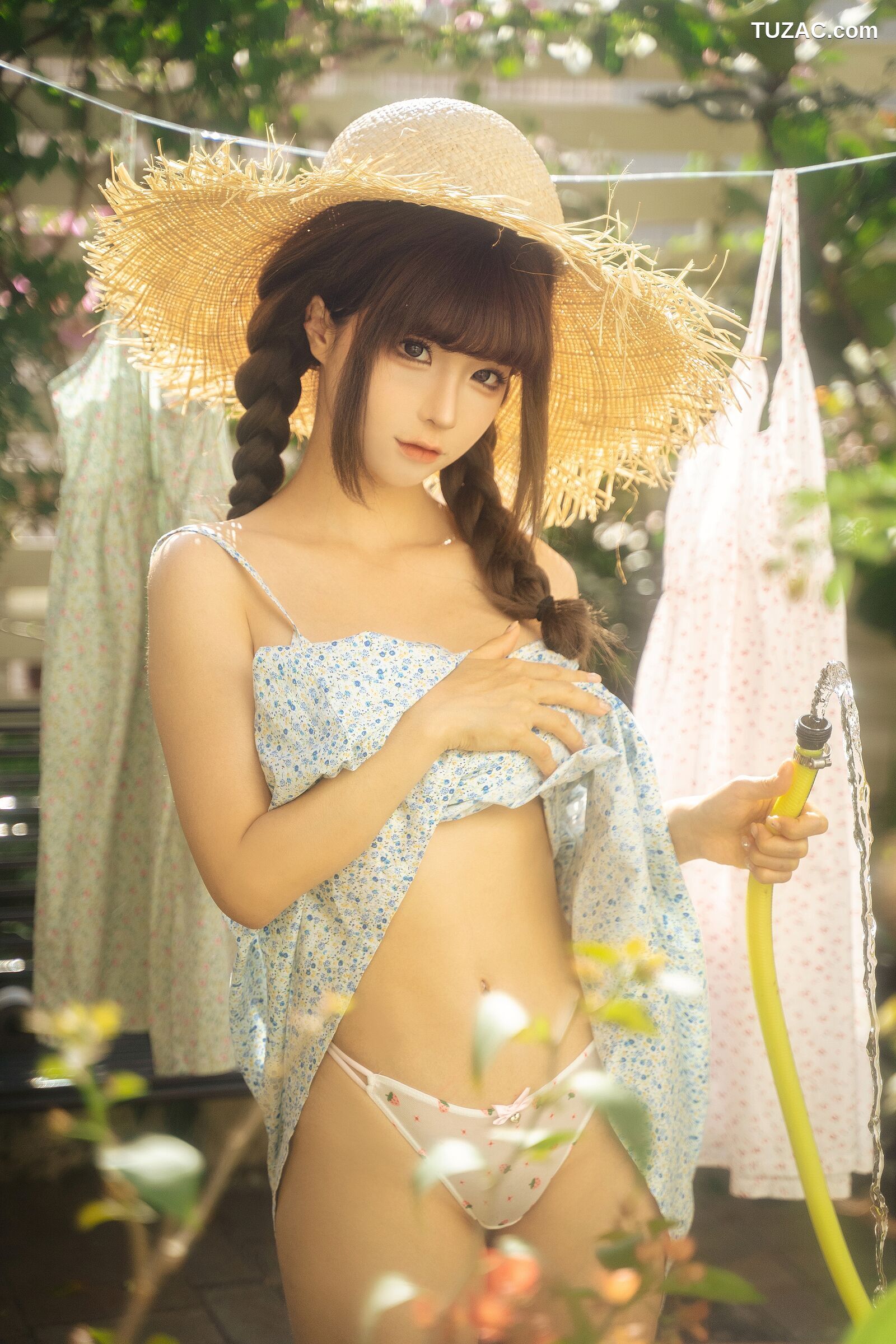 蠢沫沫-晾衣服