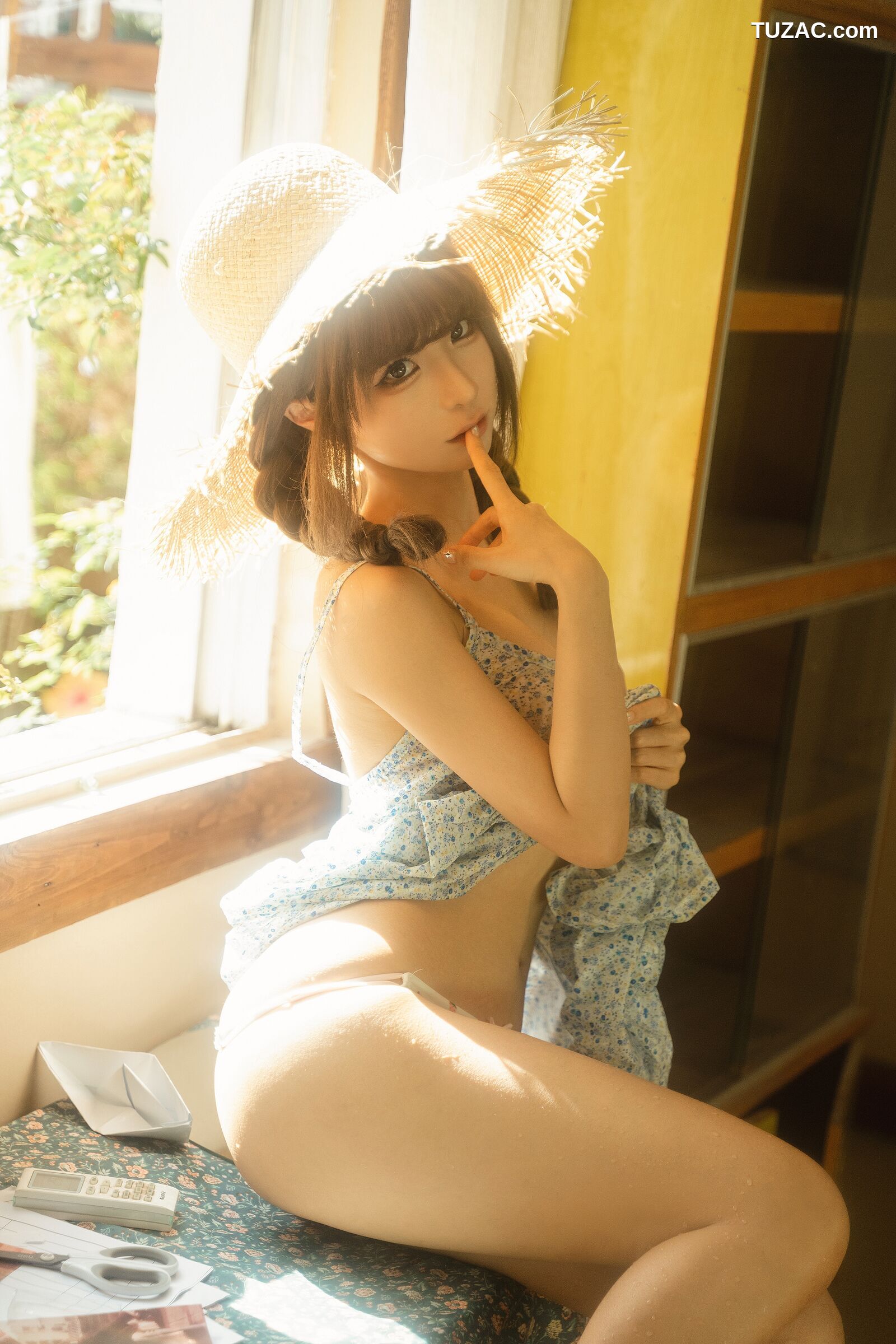 蠢沫沫-晾衣服