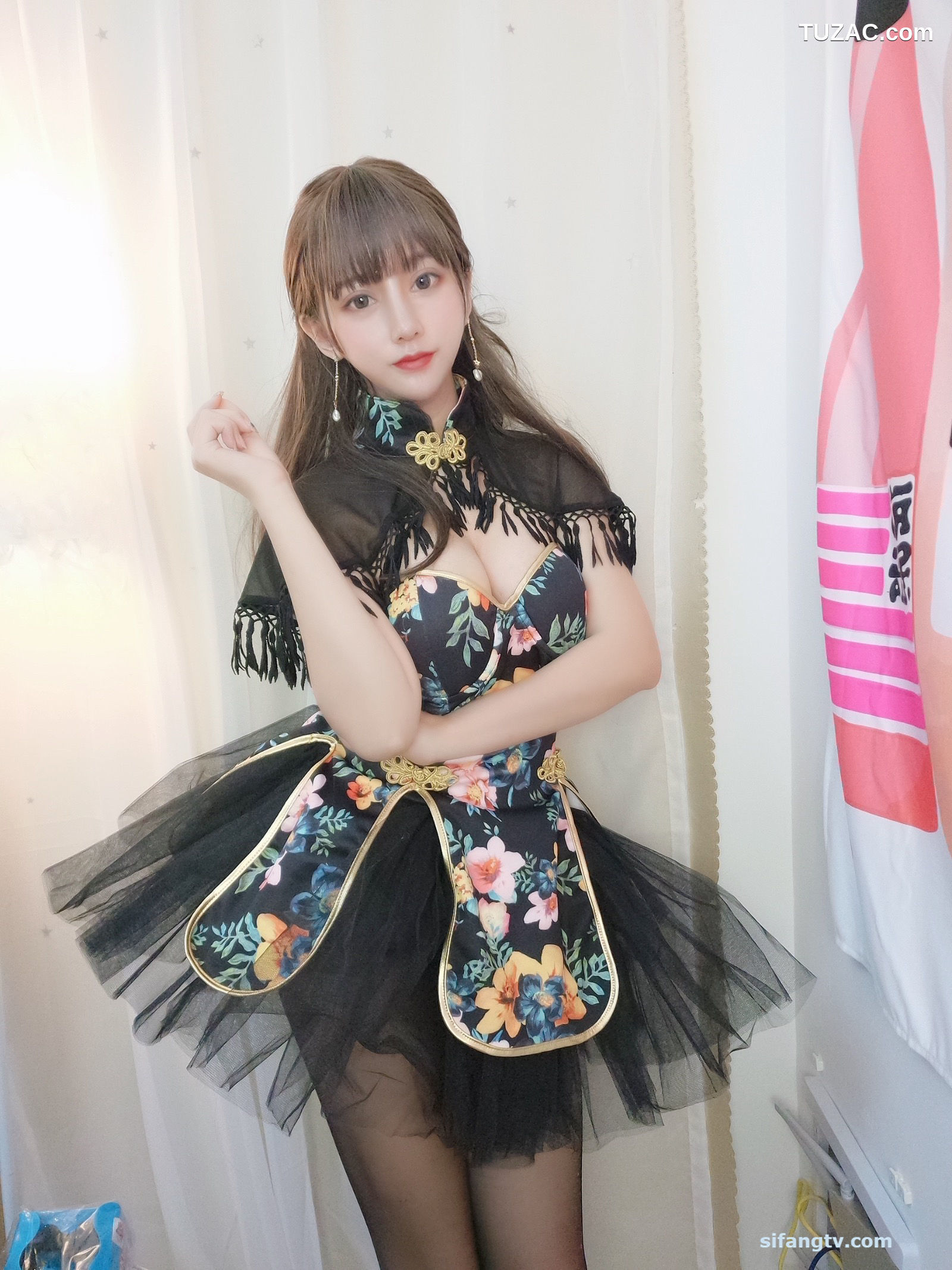 过期米线线喵-045-披肩小洋装