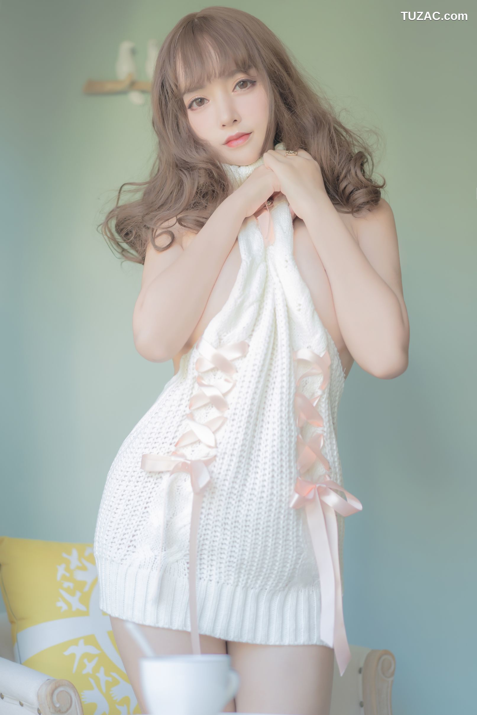 过期米线线喵-063-露背毛衣