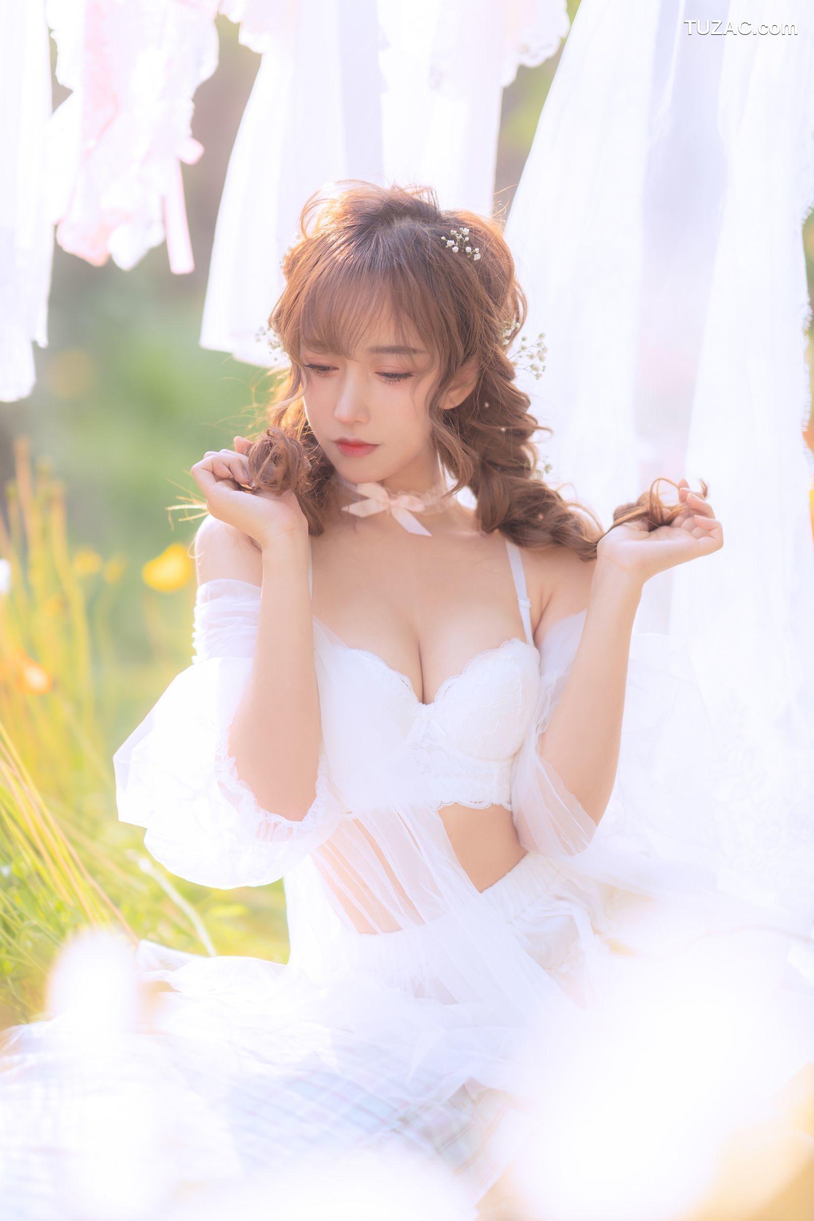 过期米线线喵-084-夏日限定-晒衣服