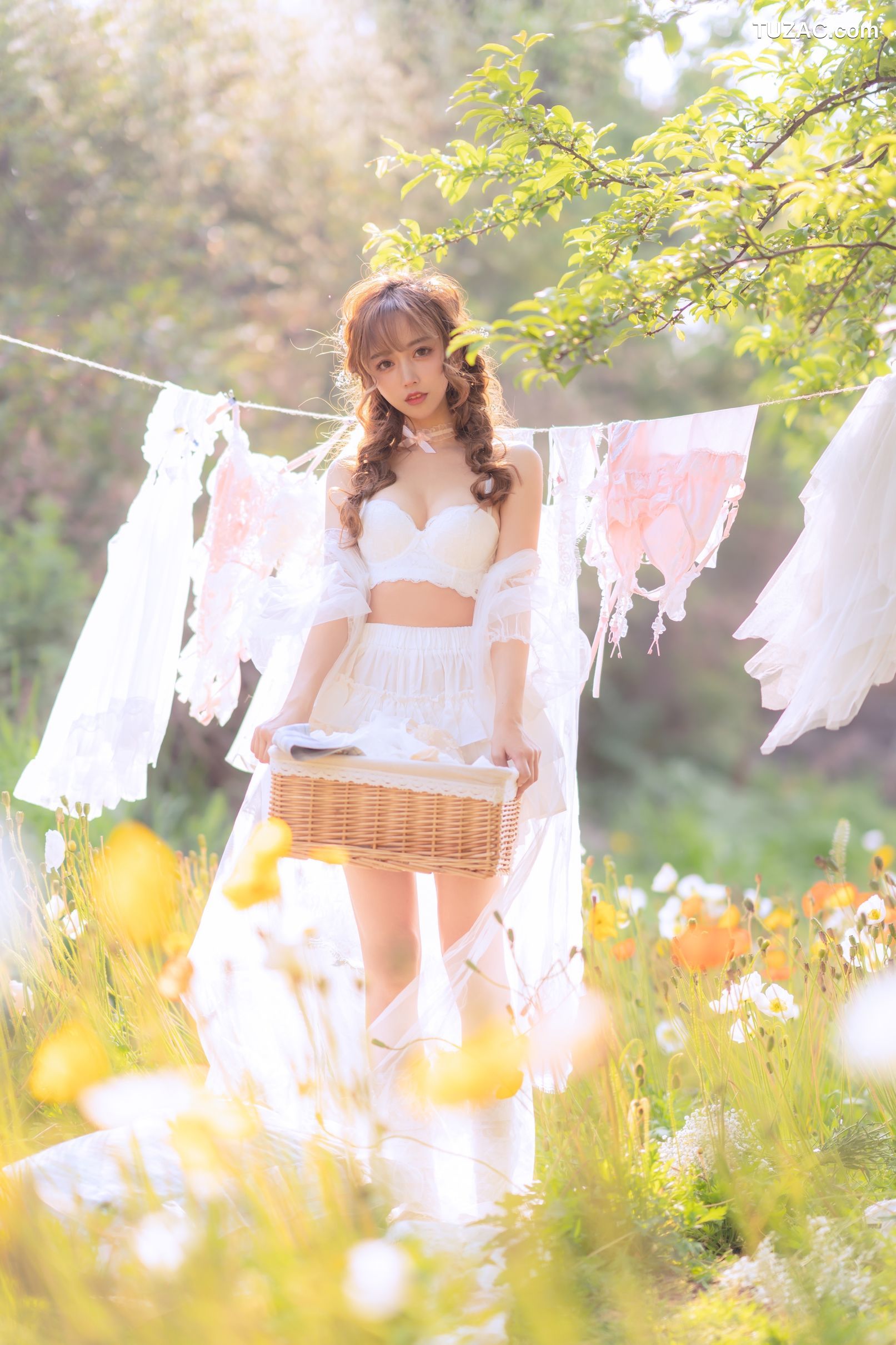 过期米线线喵-084-夏日限定-晒衣服