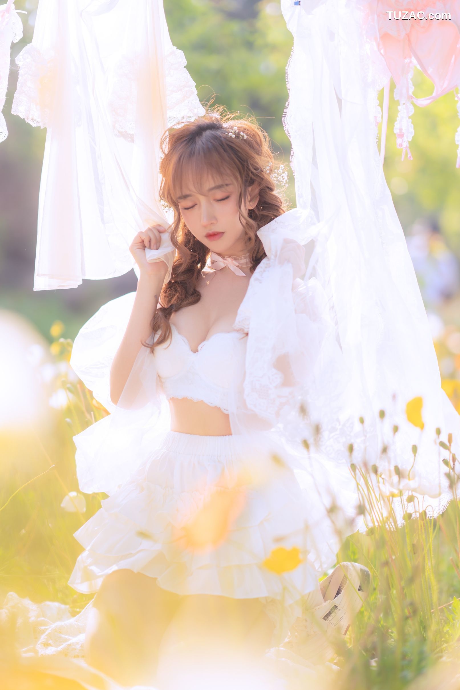 过期米线线喵-084-夏日限定-晒衣服