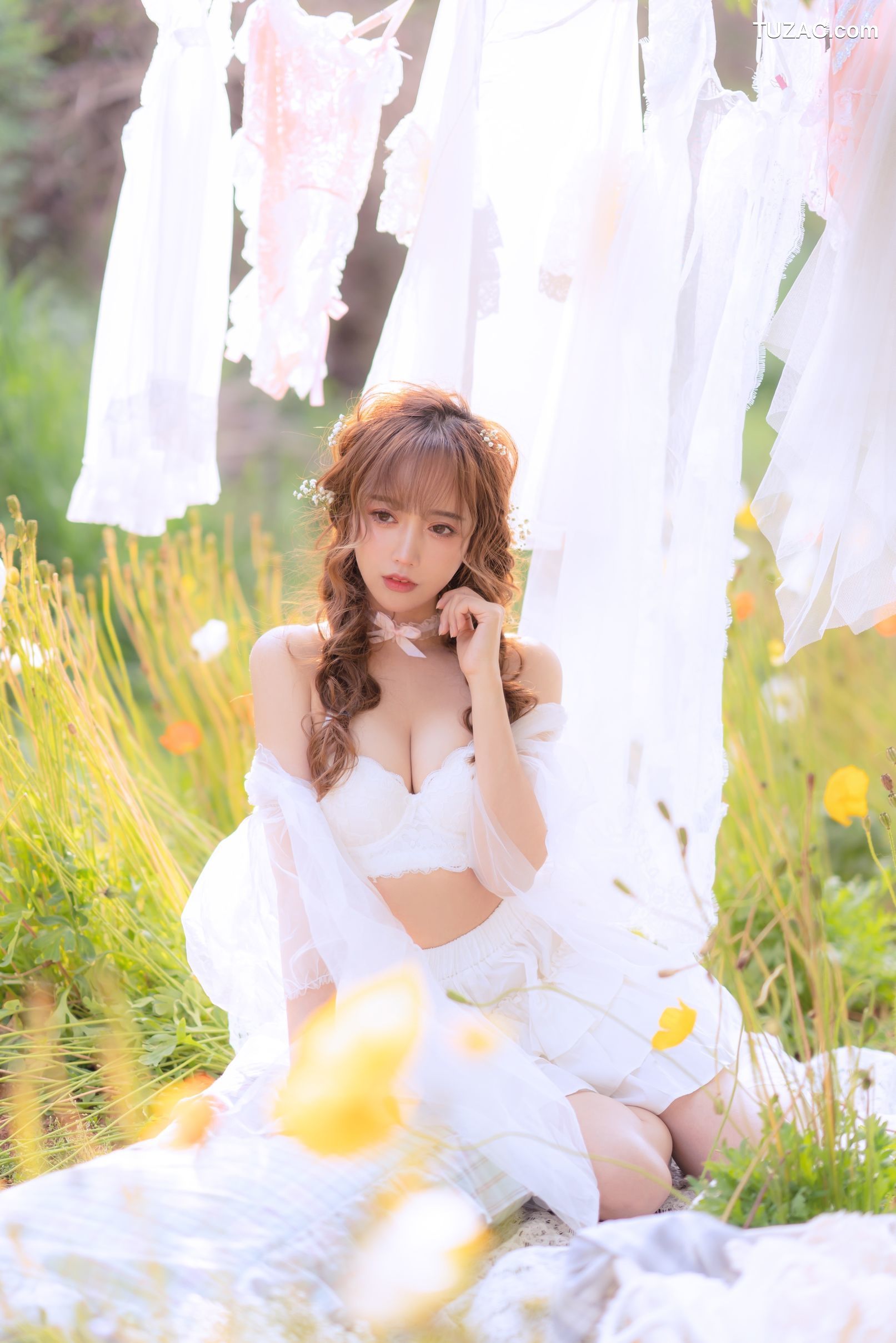 过期米线线喵-084-夏日限定-晒衣服