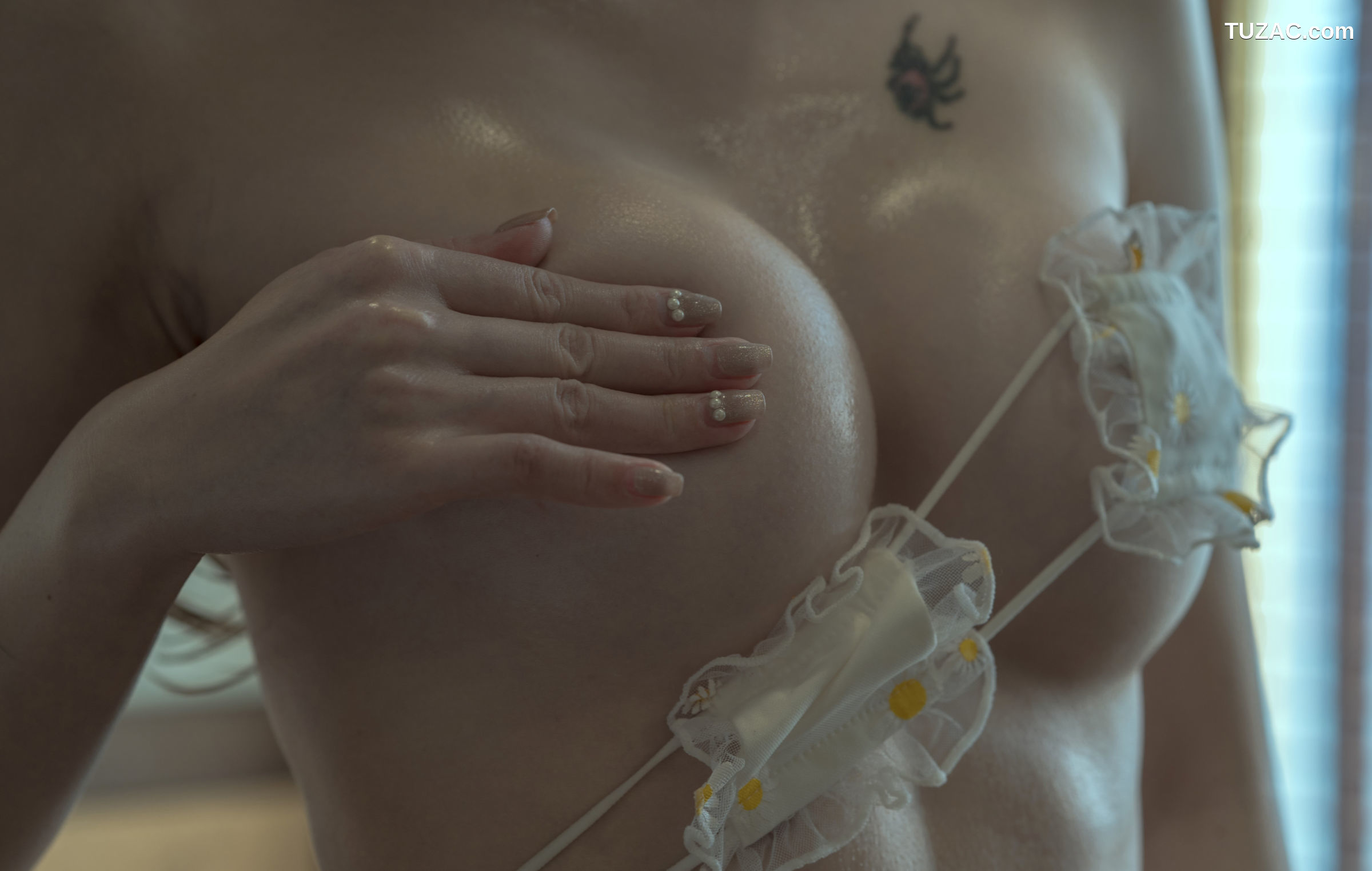 鹿八岁-透视网纱内衣