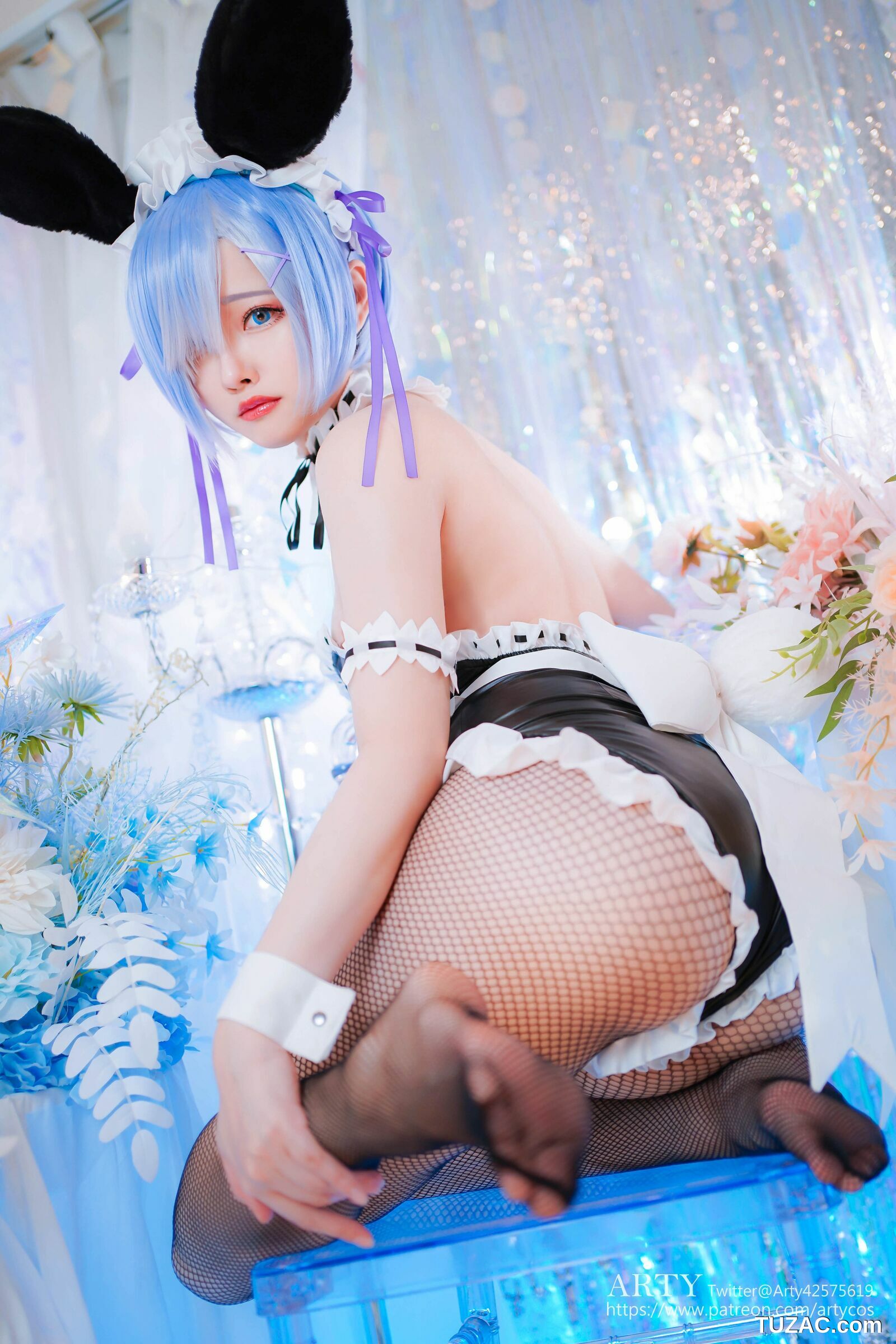 Arty亚缇-Arty-Huang-cosplay-Bunny-Rem