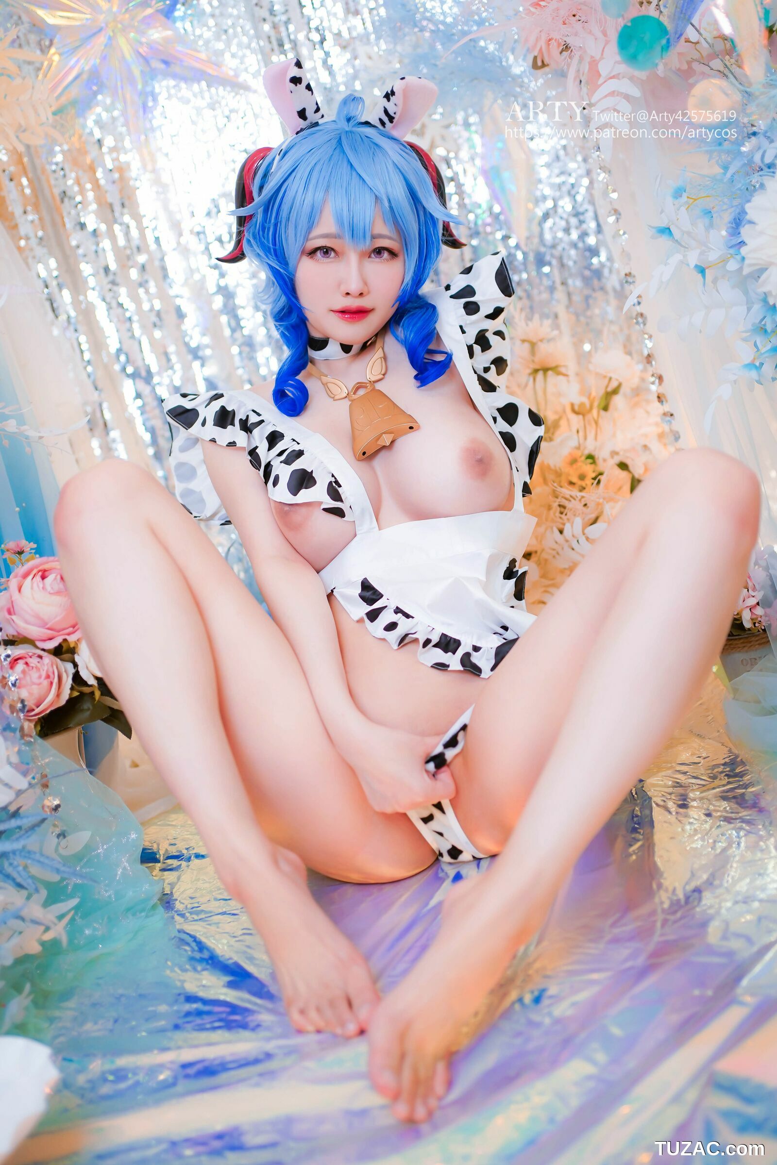 Arty亚缇-Arty-Huang-cosplay-Ganyu-Cow