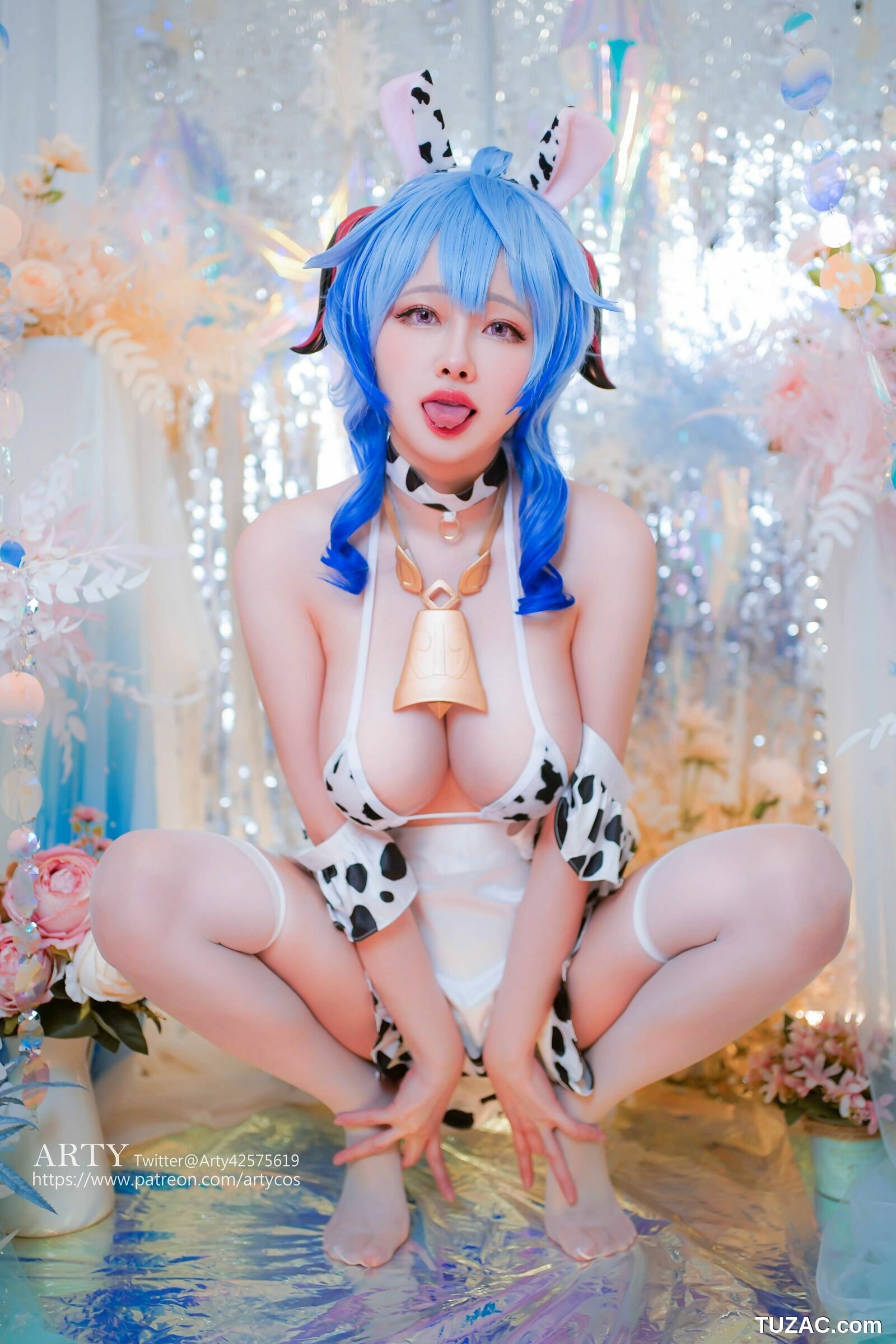 Arty亚缇-Arty-Huang-cosplay-Ganyu-Cow