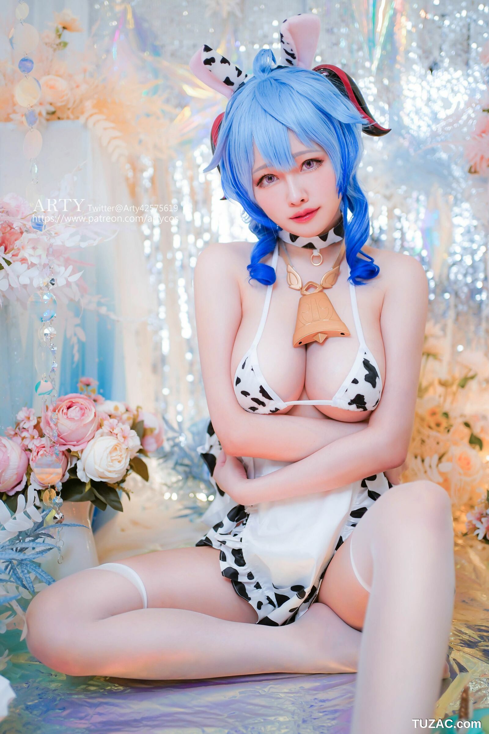 Arty亚缇-Arty-Huang-cosplay-Ganyu-Cow