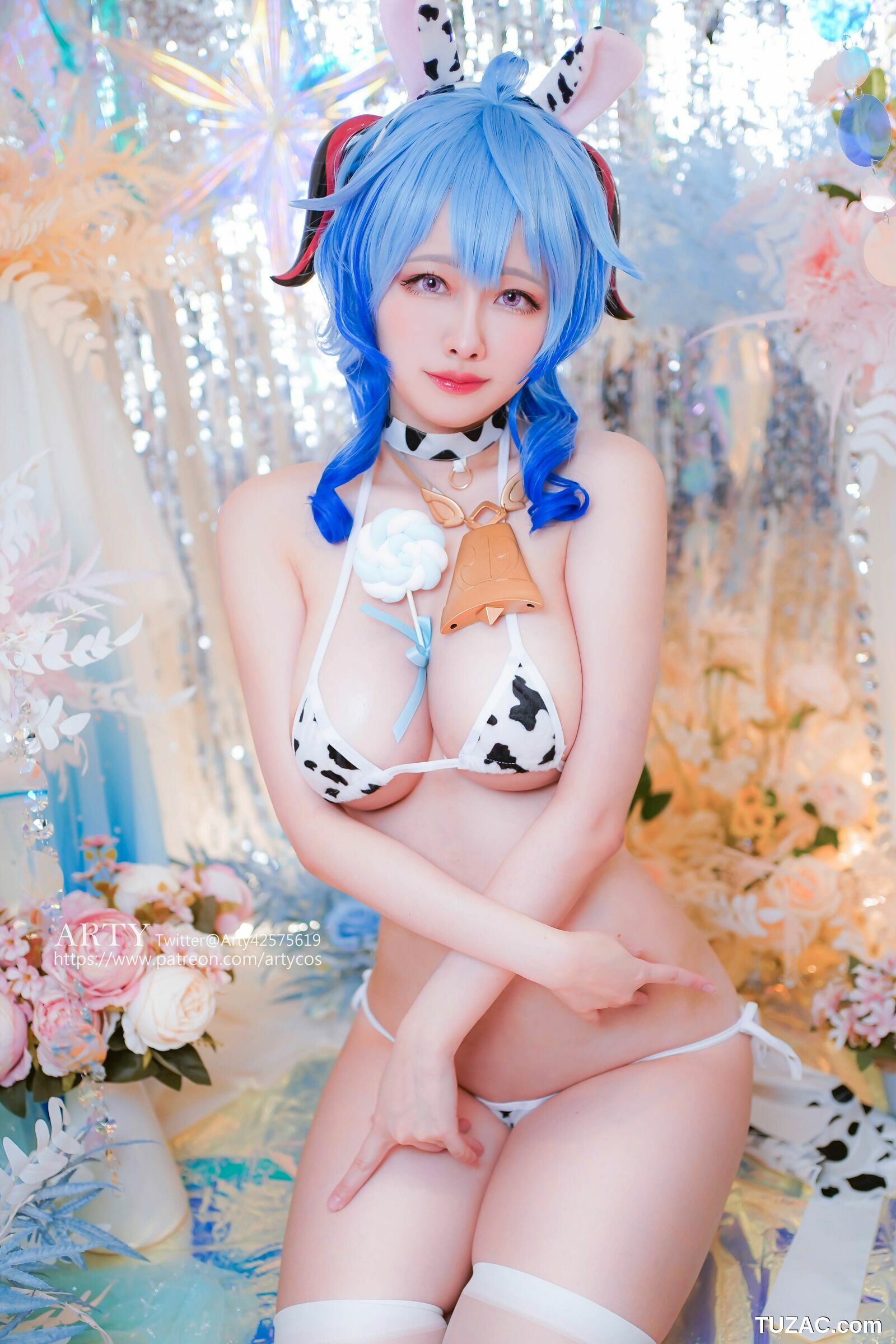 Arty亚缇-Arty-Huang-cosplay-Ganyu-Cow