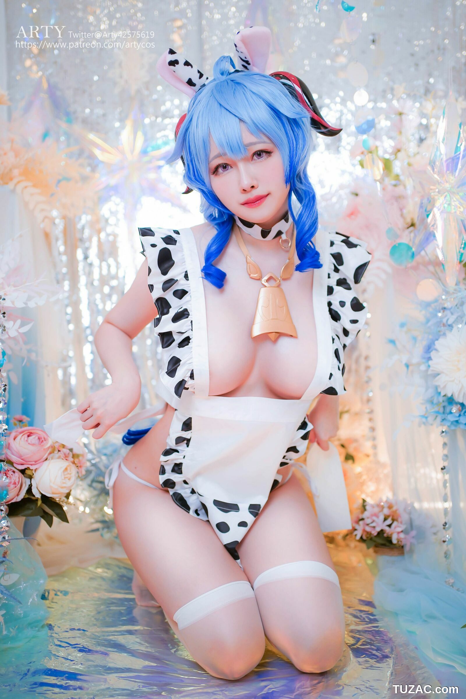 Arty亚缇-Arty-Huang-cosplay-Ganyu-Cow