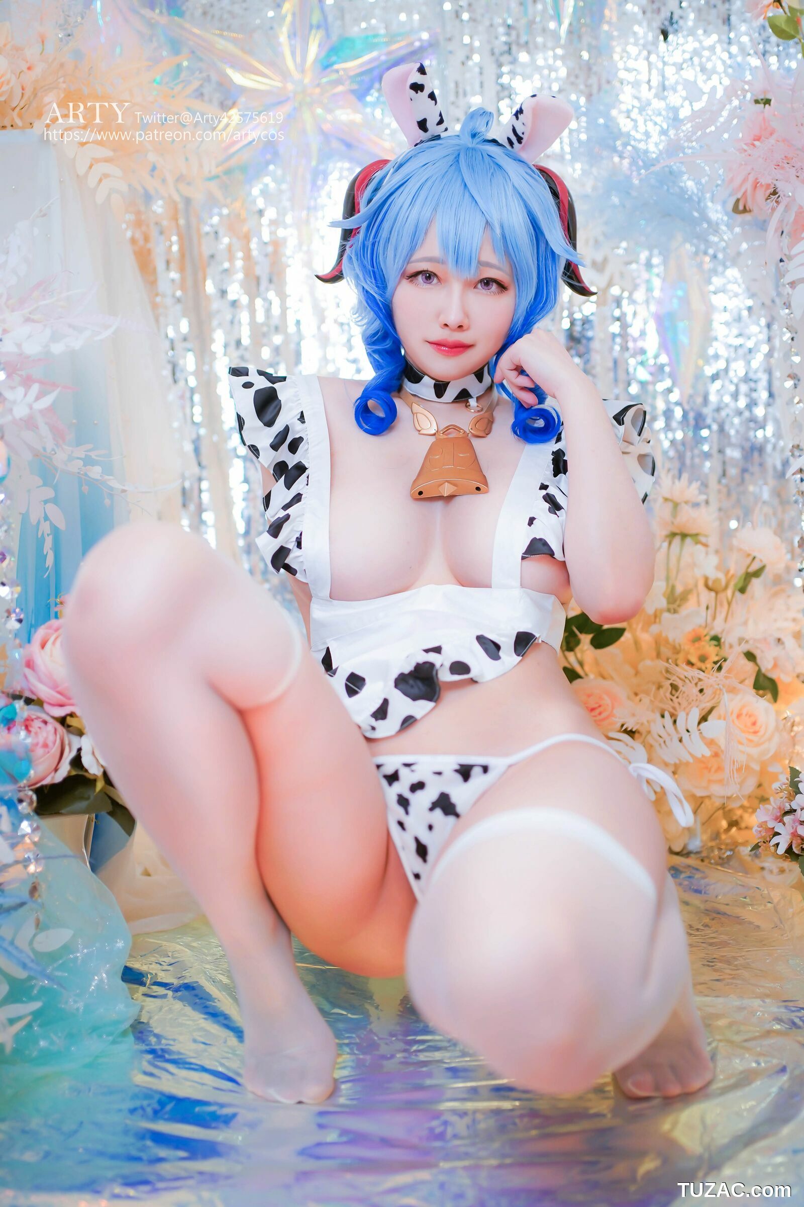 Arty亚缇-Arty-Huang-cosplay-Ganyu-Cow