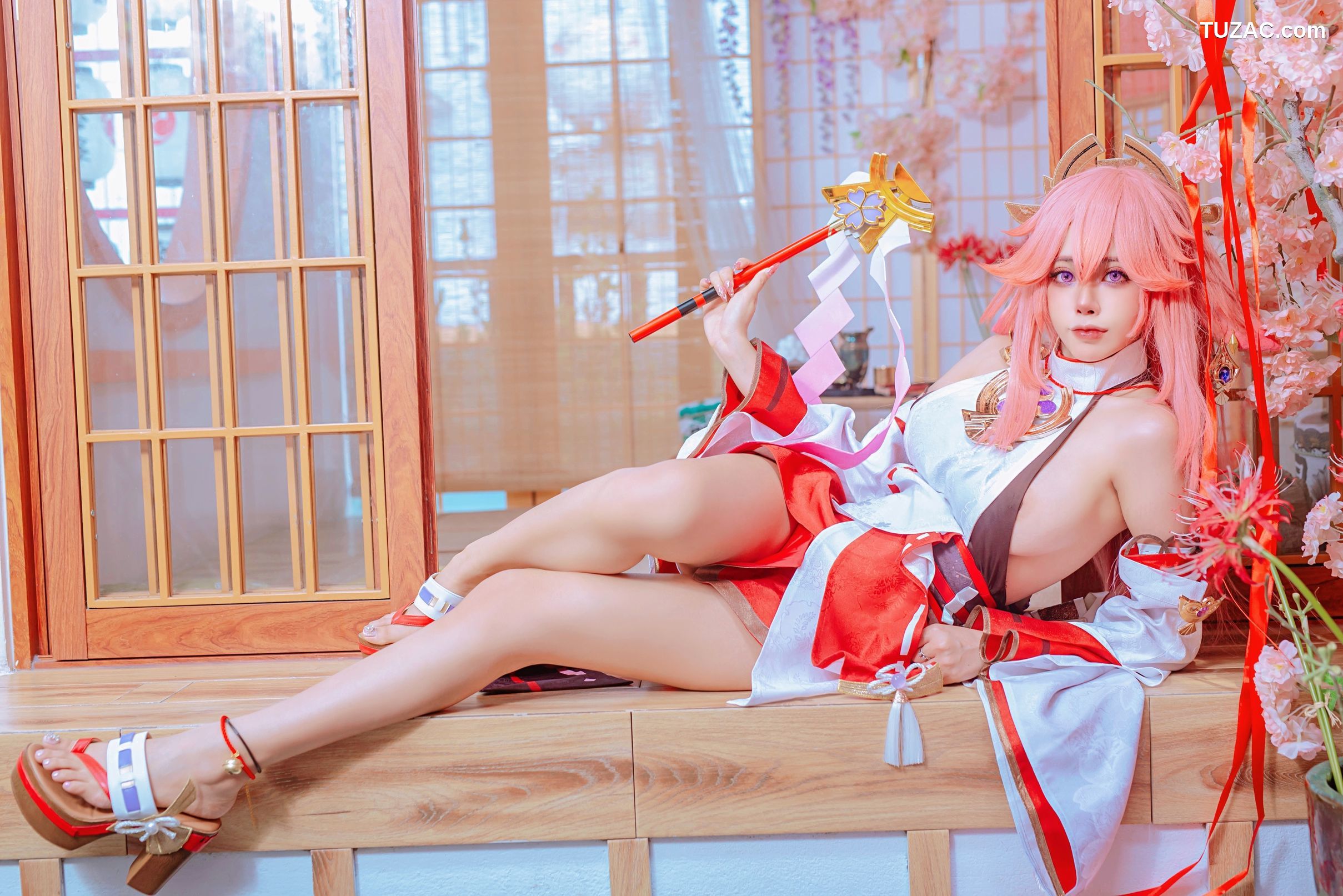 Byoru-Yae-Miko-x-Raiden-Shogun