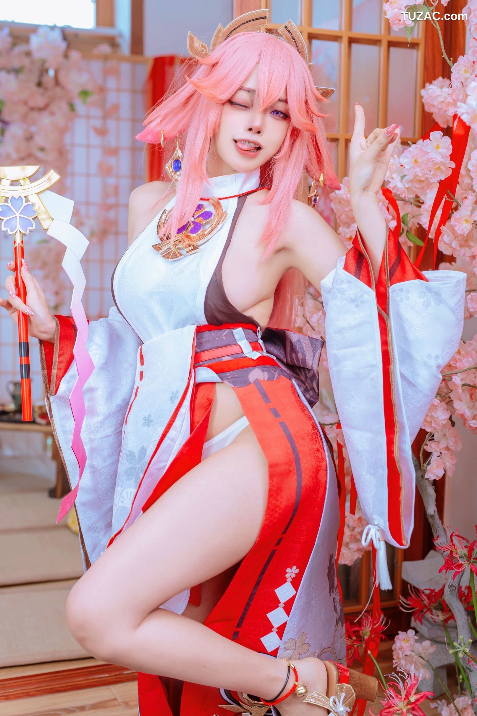 Byoru-Yae-Miko-x-Raiden-Shogun