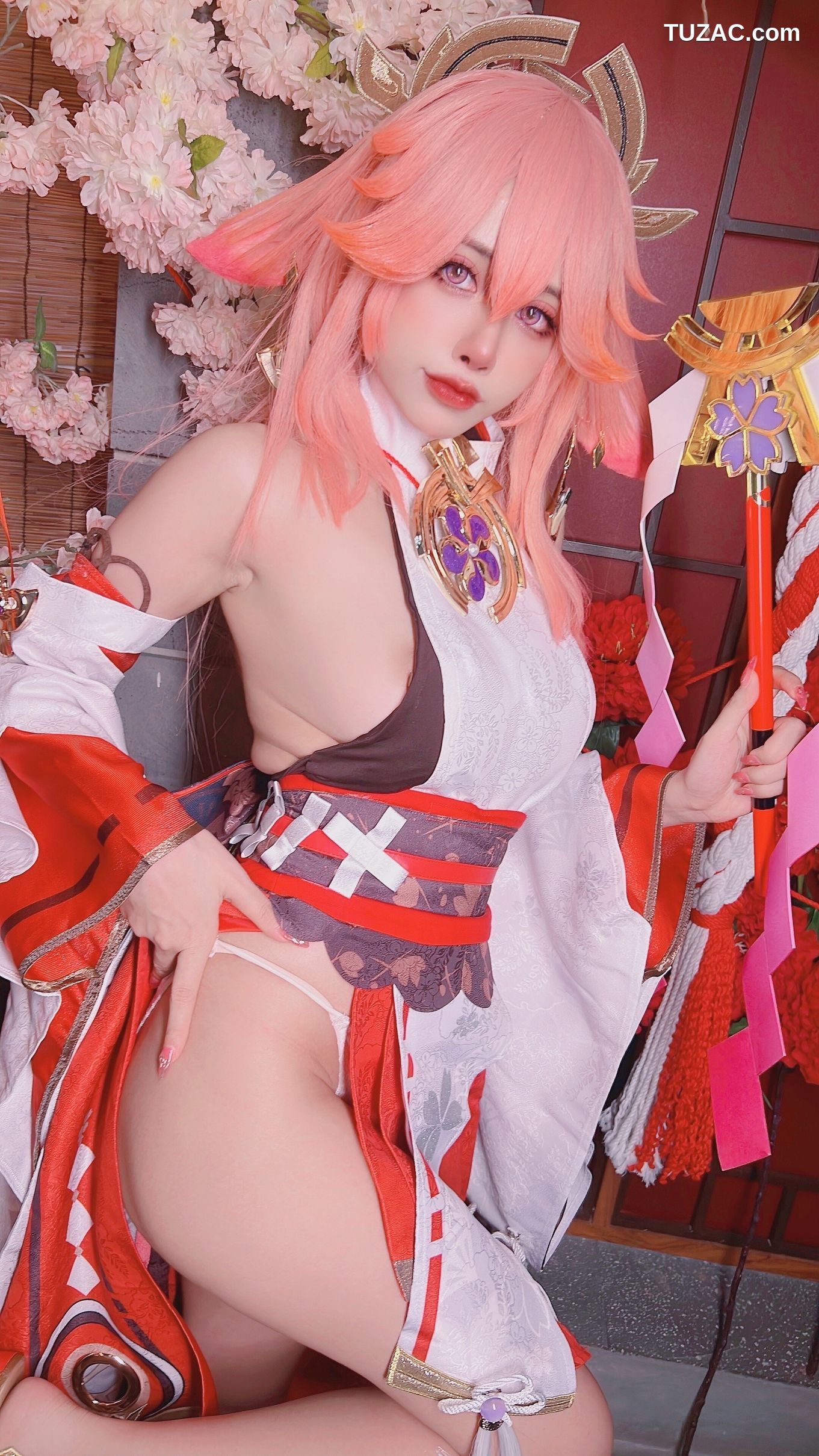 Byoru-Yae-Miko-x-Raiden-Shogun