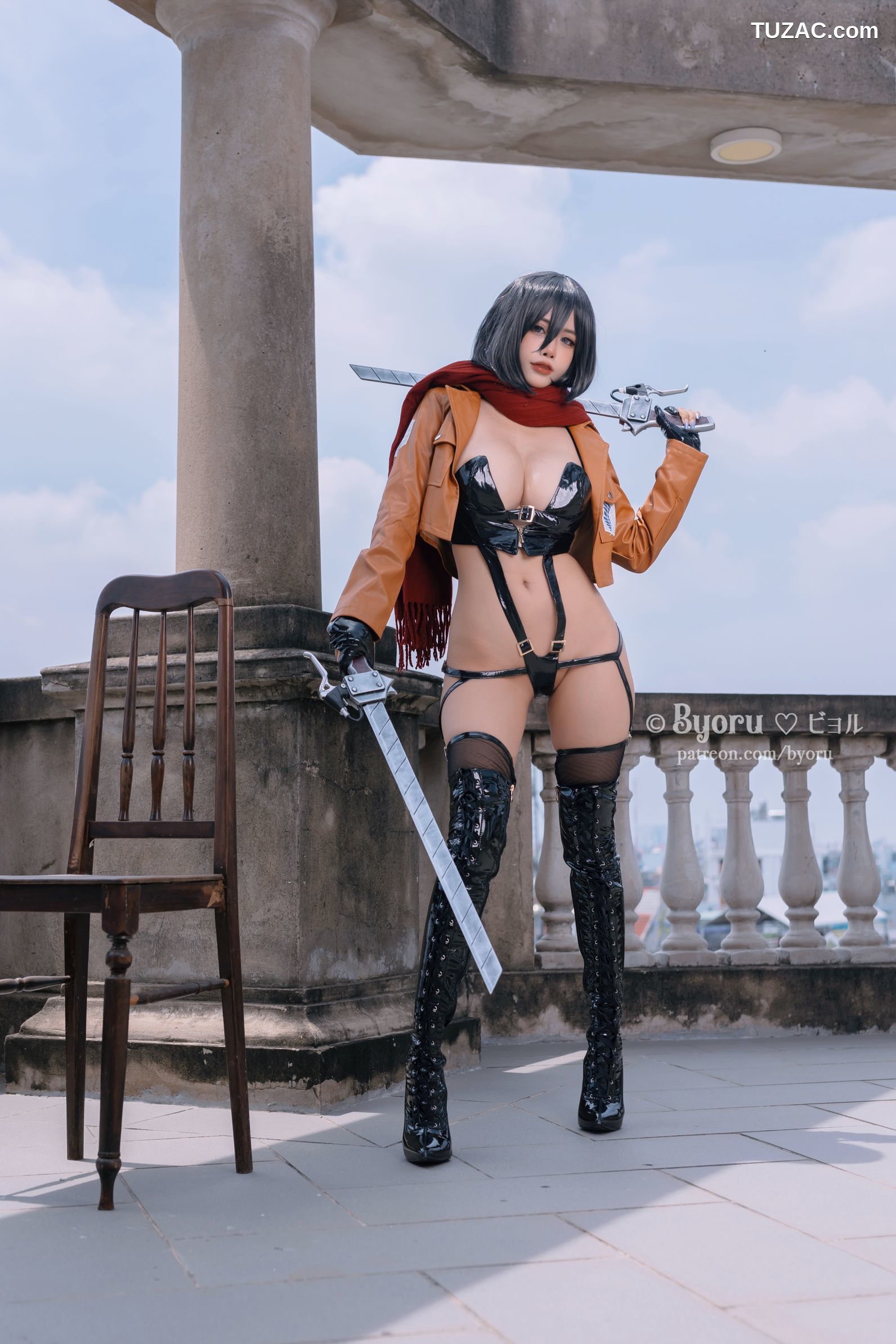 Byoru-进击的巨人-三笠-Mikasa
