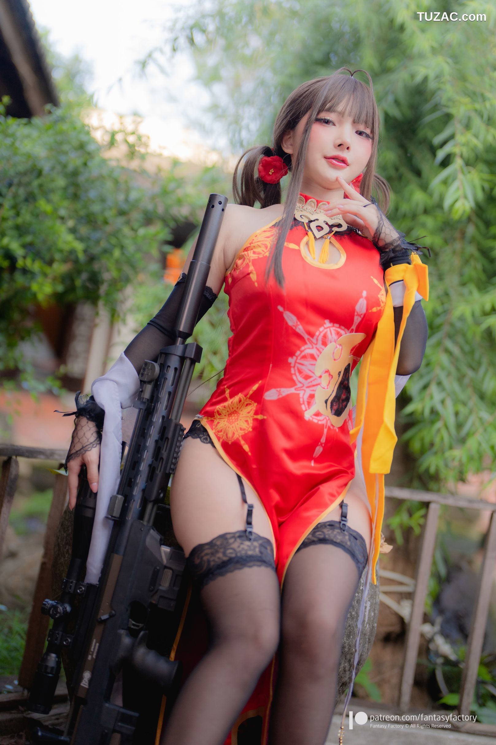 Fantasy-Factory-小丁Ding-少女前线-DSR-50-Cheongsam-Girls-Frontline-2022.01