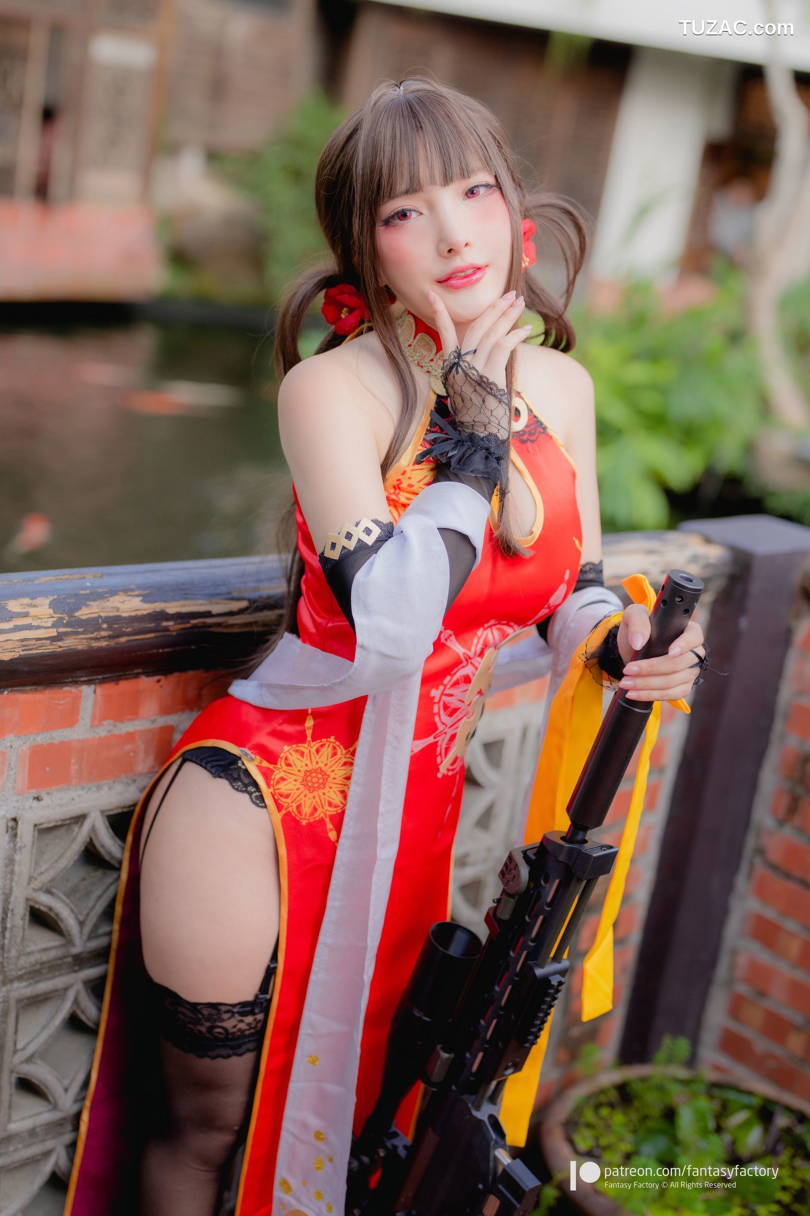 Fantasy-Factory-小丁Ding-少女前线-DSR-50-Cheongsam-Girls-Frontline-2022.01