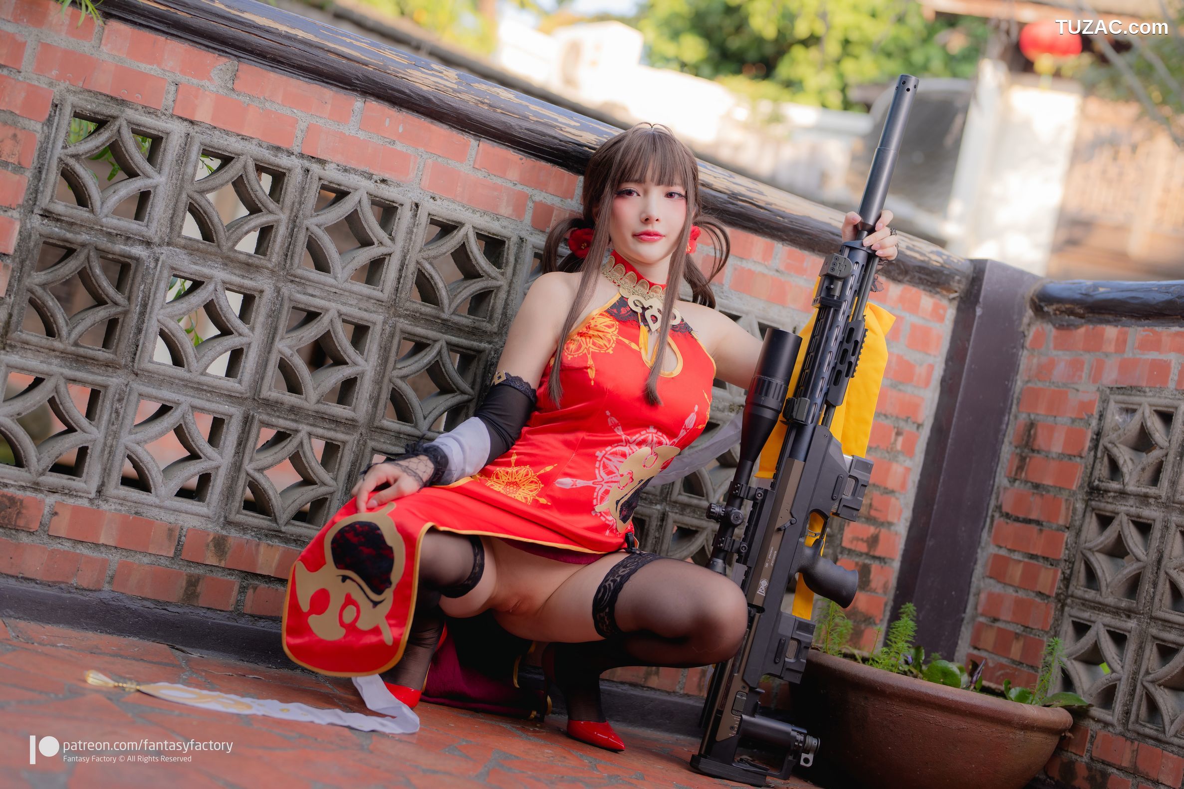 Fantasy-Factory-小丁Ding-少女前线-DSR-50-Cheongsam-Girls-Frontline-2022.01